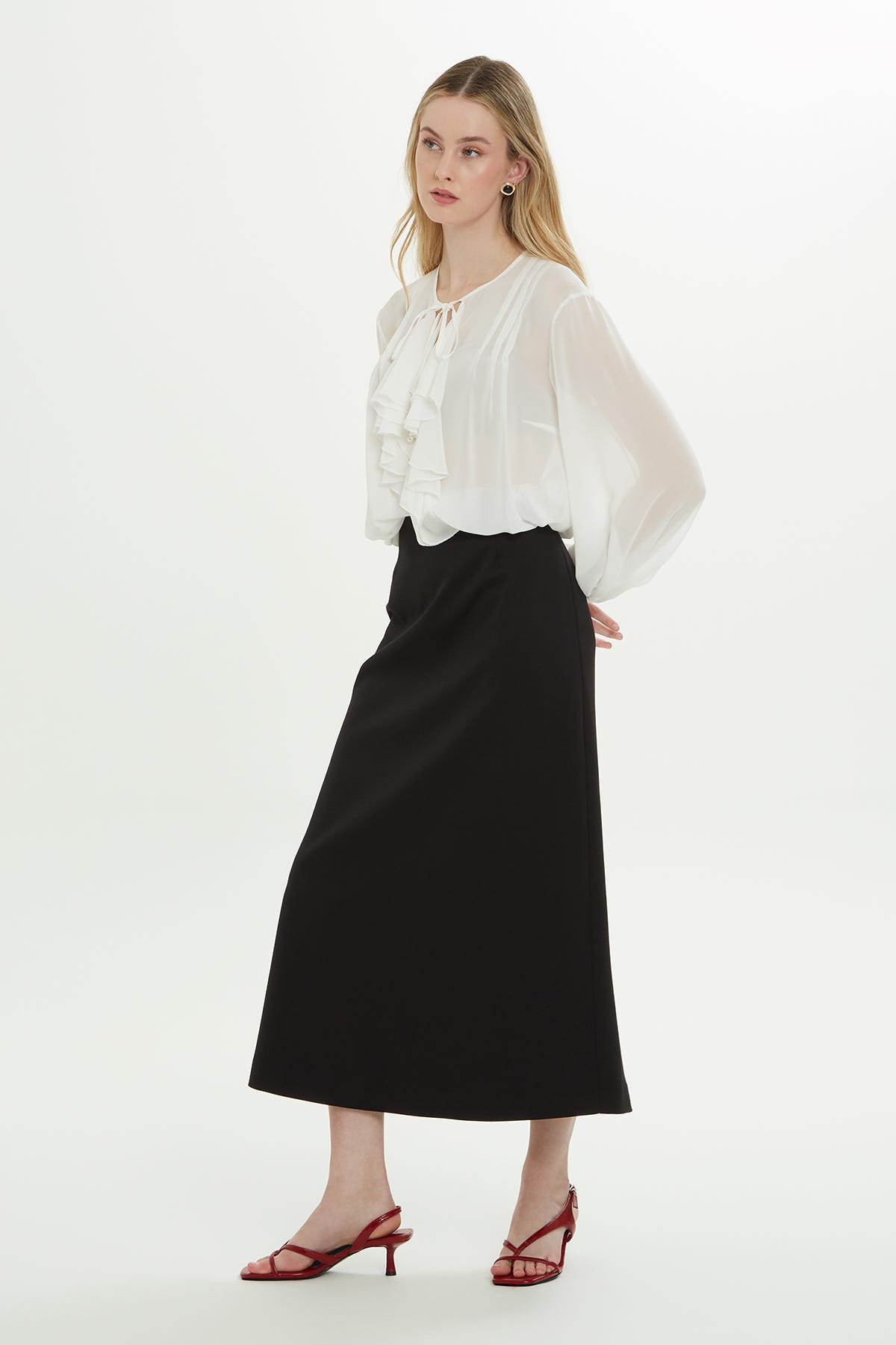 Pensli Midi Boy Etek