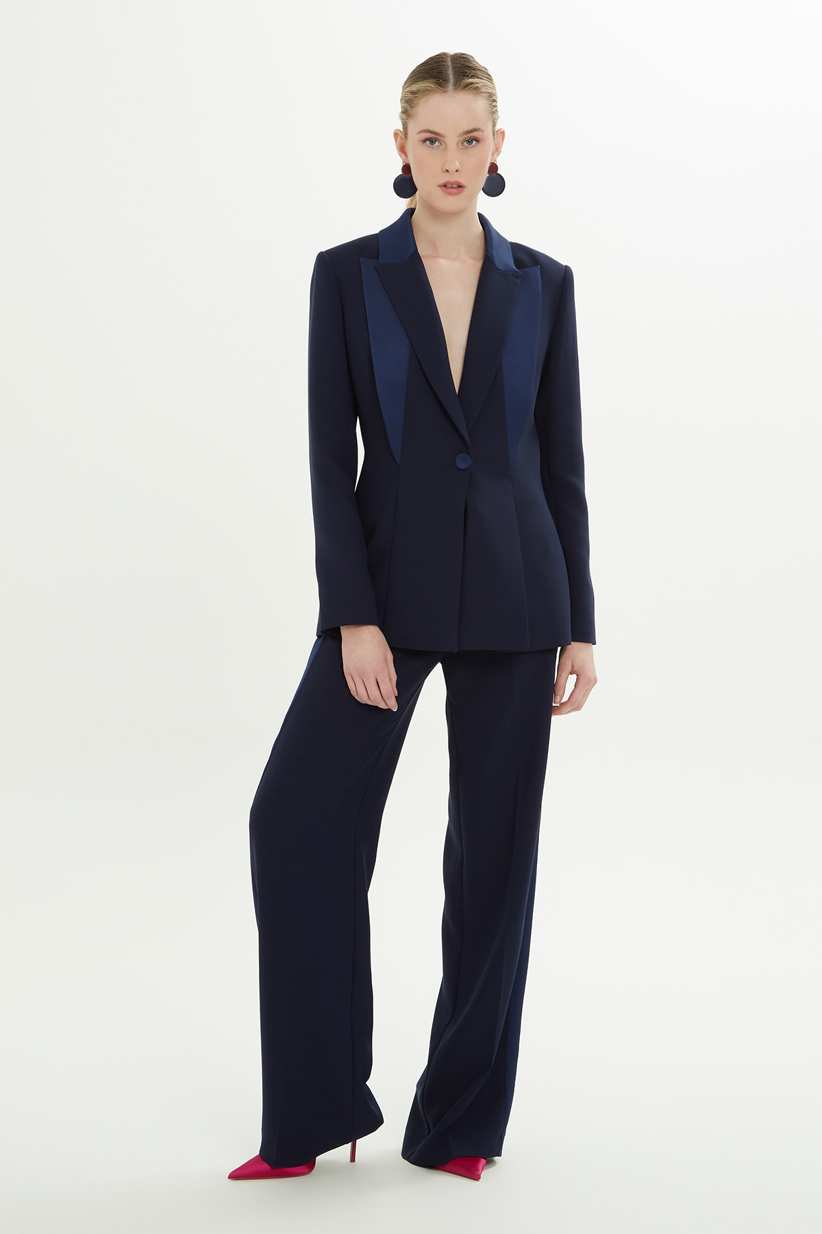 Erkek Yakalı Astarlı Ceket