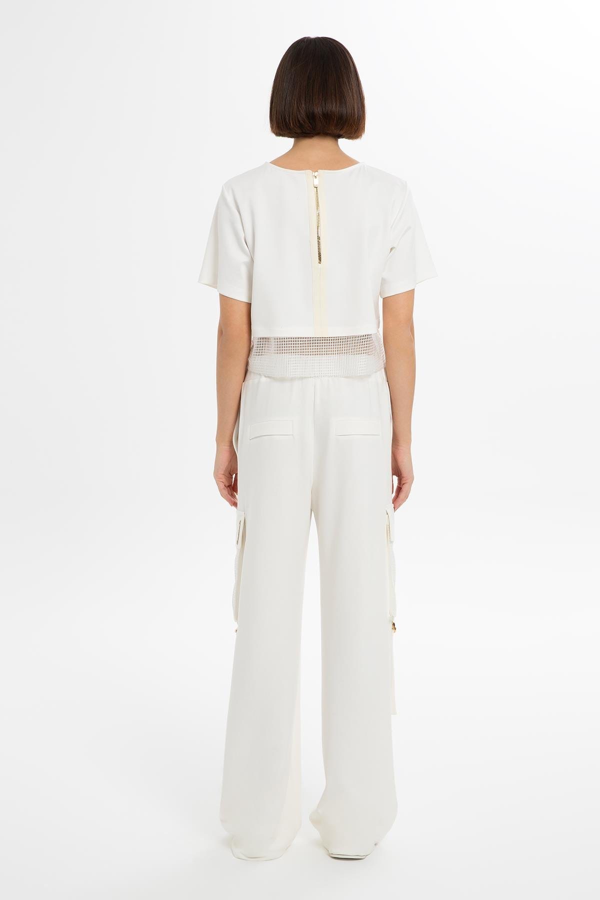 Kargo Cepli Bol Paça Eşofman Altı