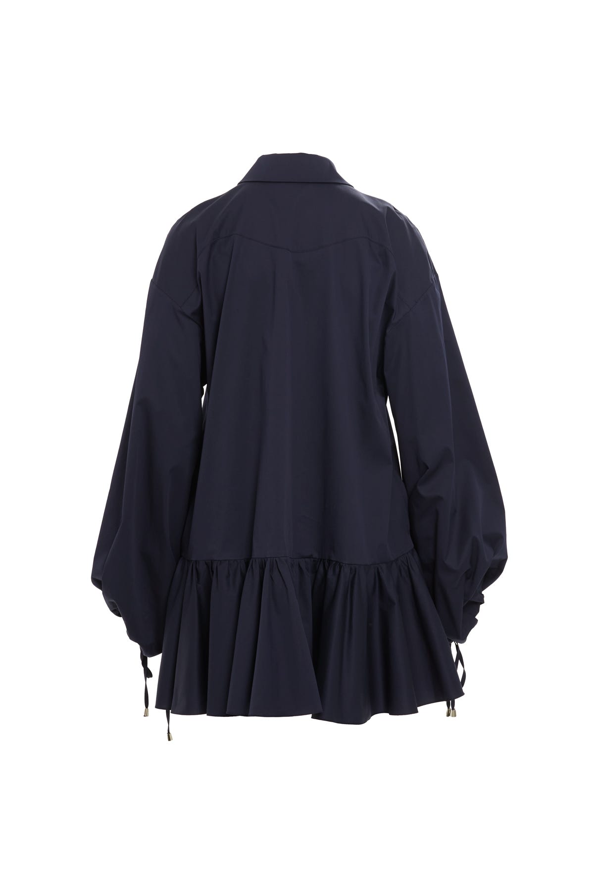 İşlemeli Gömlek Mini Elbise