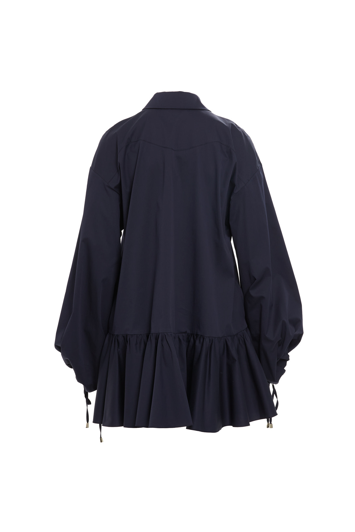 İşlemeli Gömlek Mini Elbise