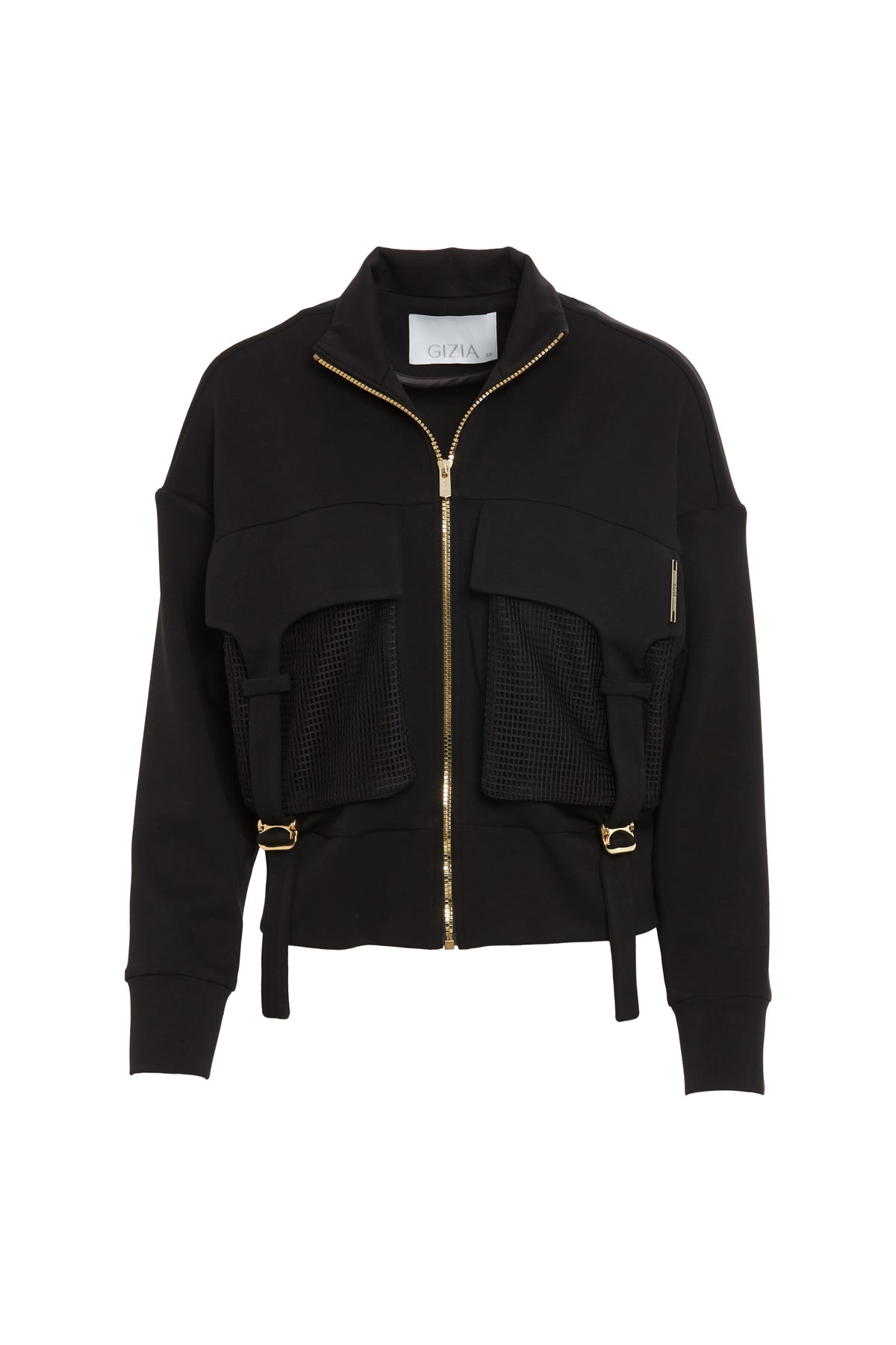 File Detaylı Kısa Eşofman Üstü