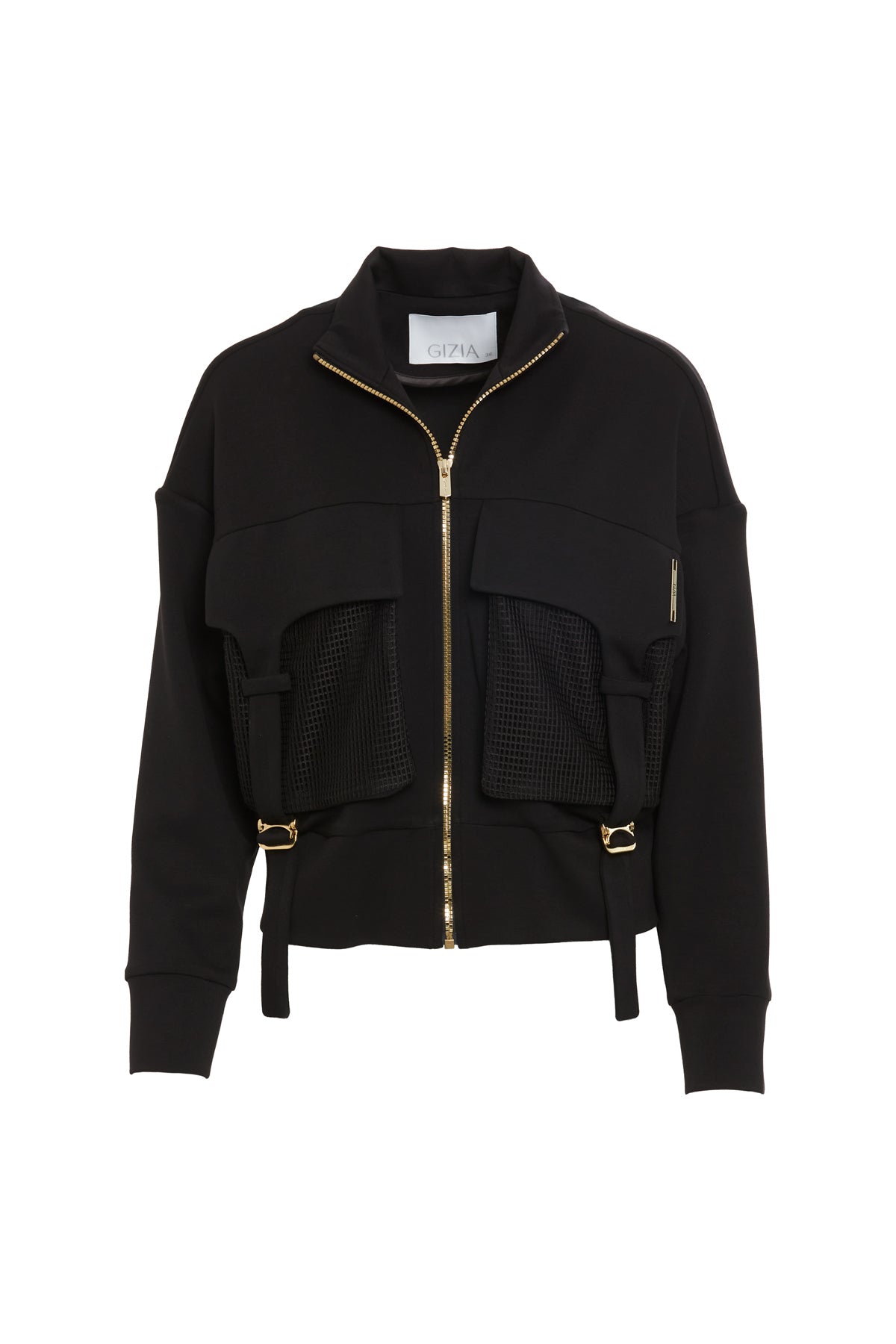 File Detaylı Kısa Ceket