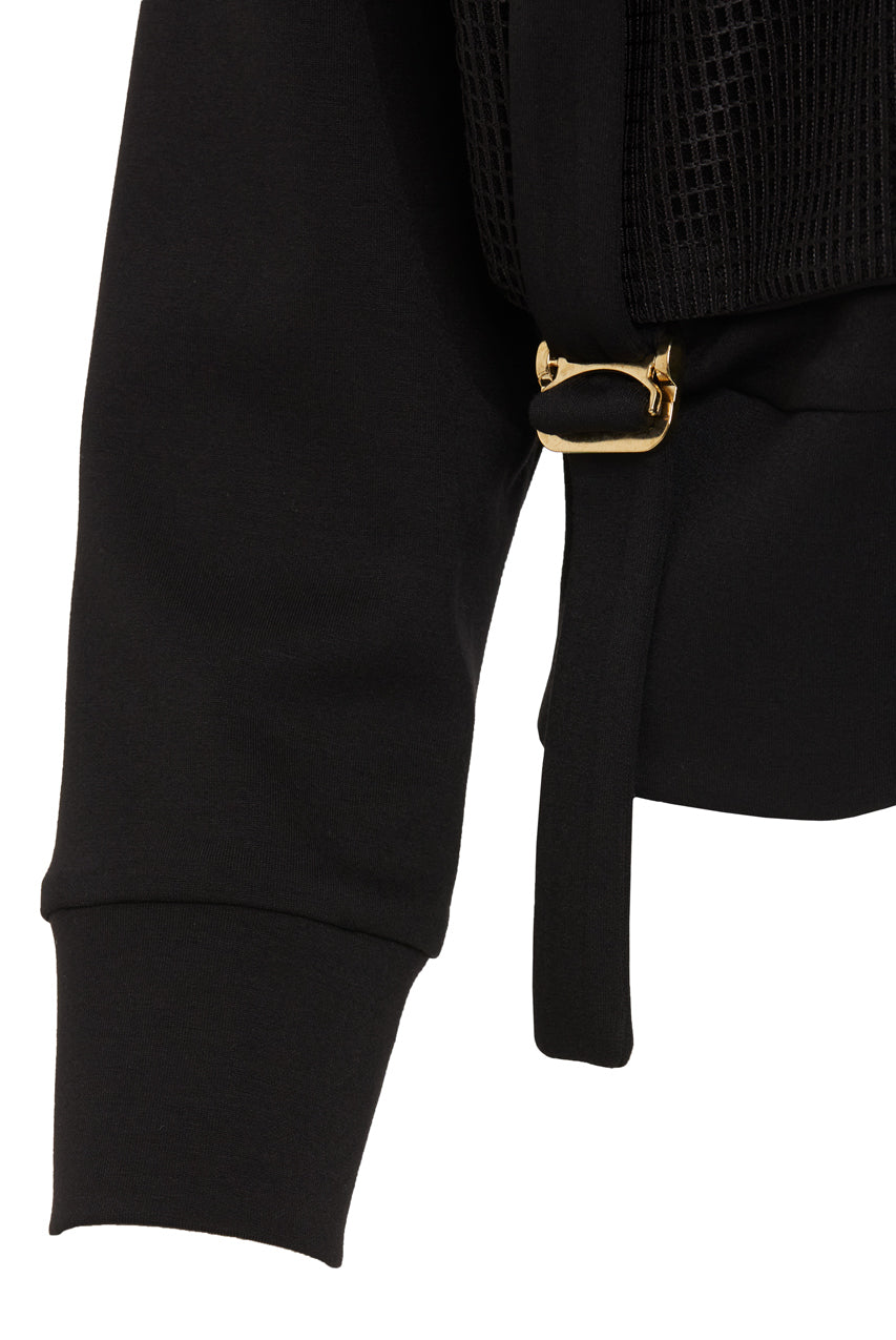 File Detaylı Kısa Ceket