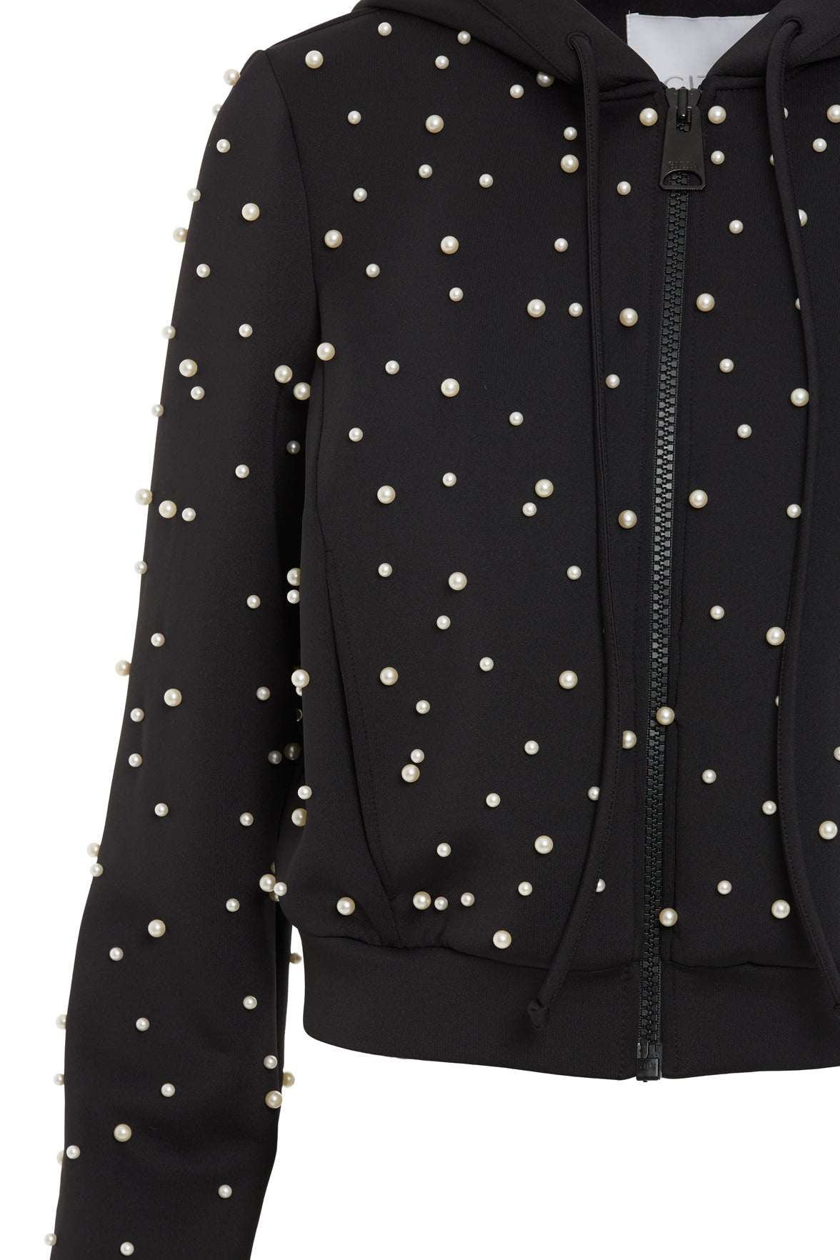 Kapüşonlu Kısa Sweatshirt