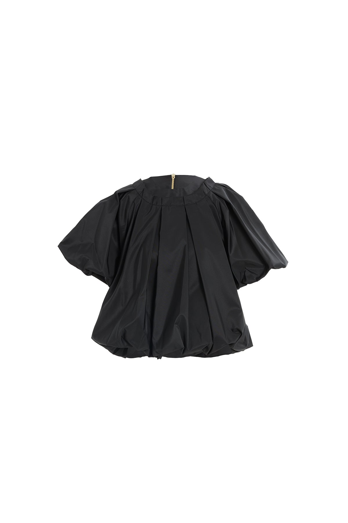 Büzgü Detaylı Balon Kol Bluz