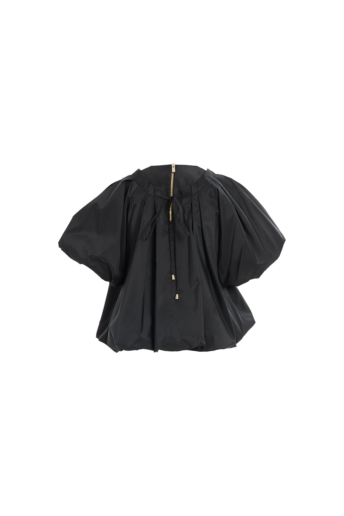 Büzgü Detaylı Balon Kol Bluz