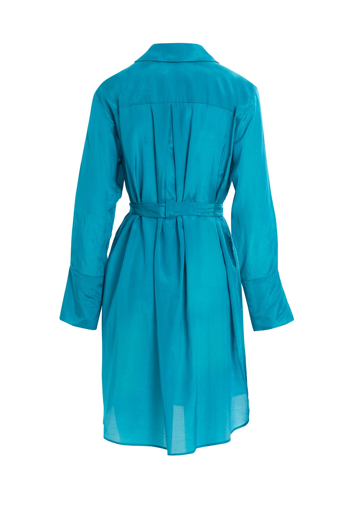 Seyyar Kuşaklı Arkası Uzun Gömlek