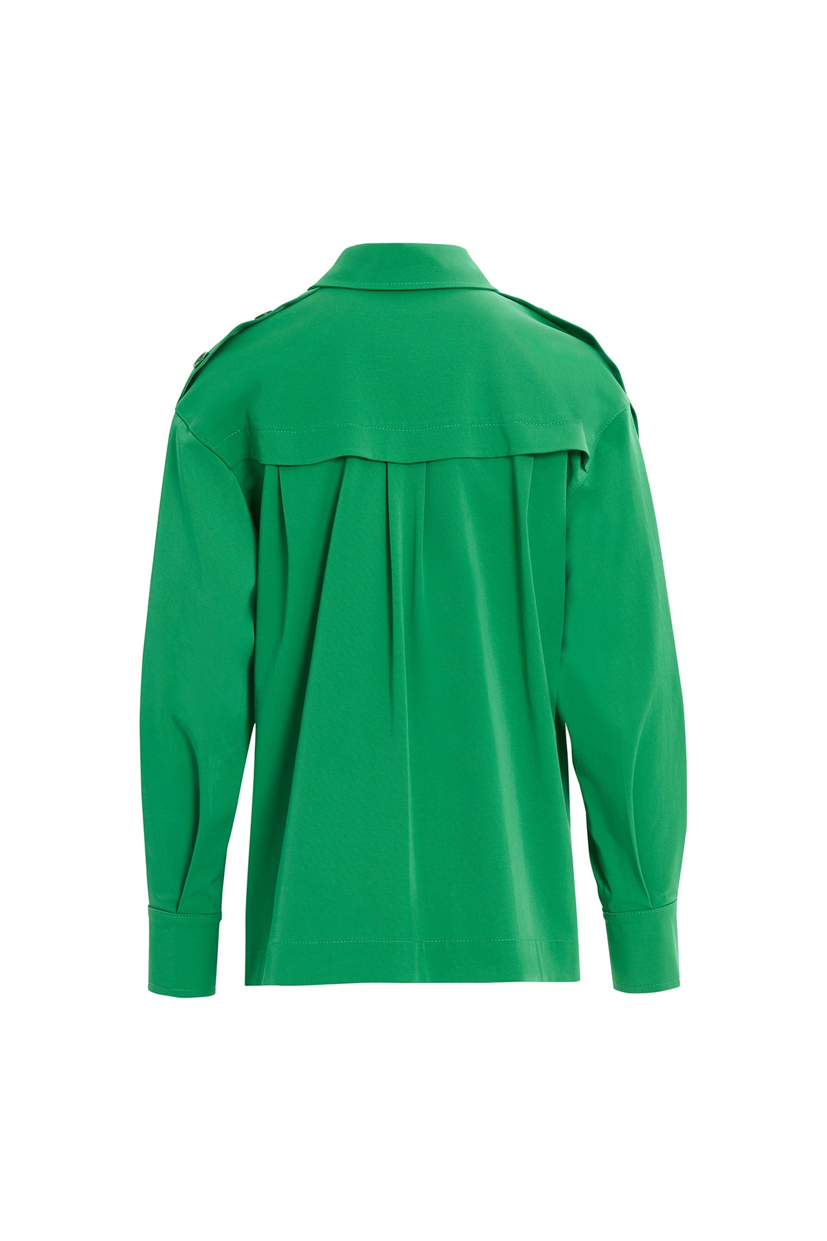 Koldan Düğme Detaylı Torba Cepli Ceket