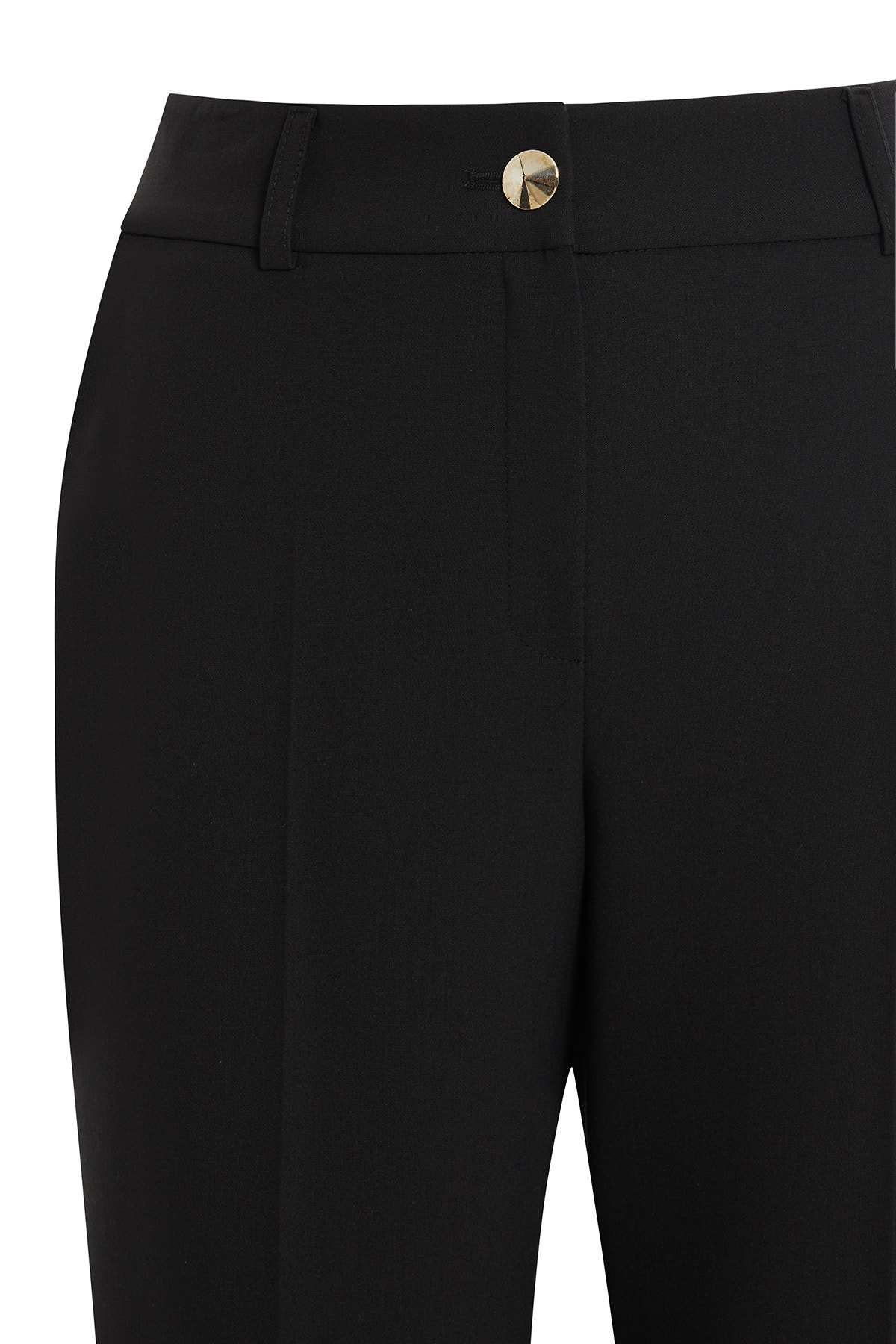 Arka Bel Lastikli Önü Metal Düğmeli  Havuç Pantolon