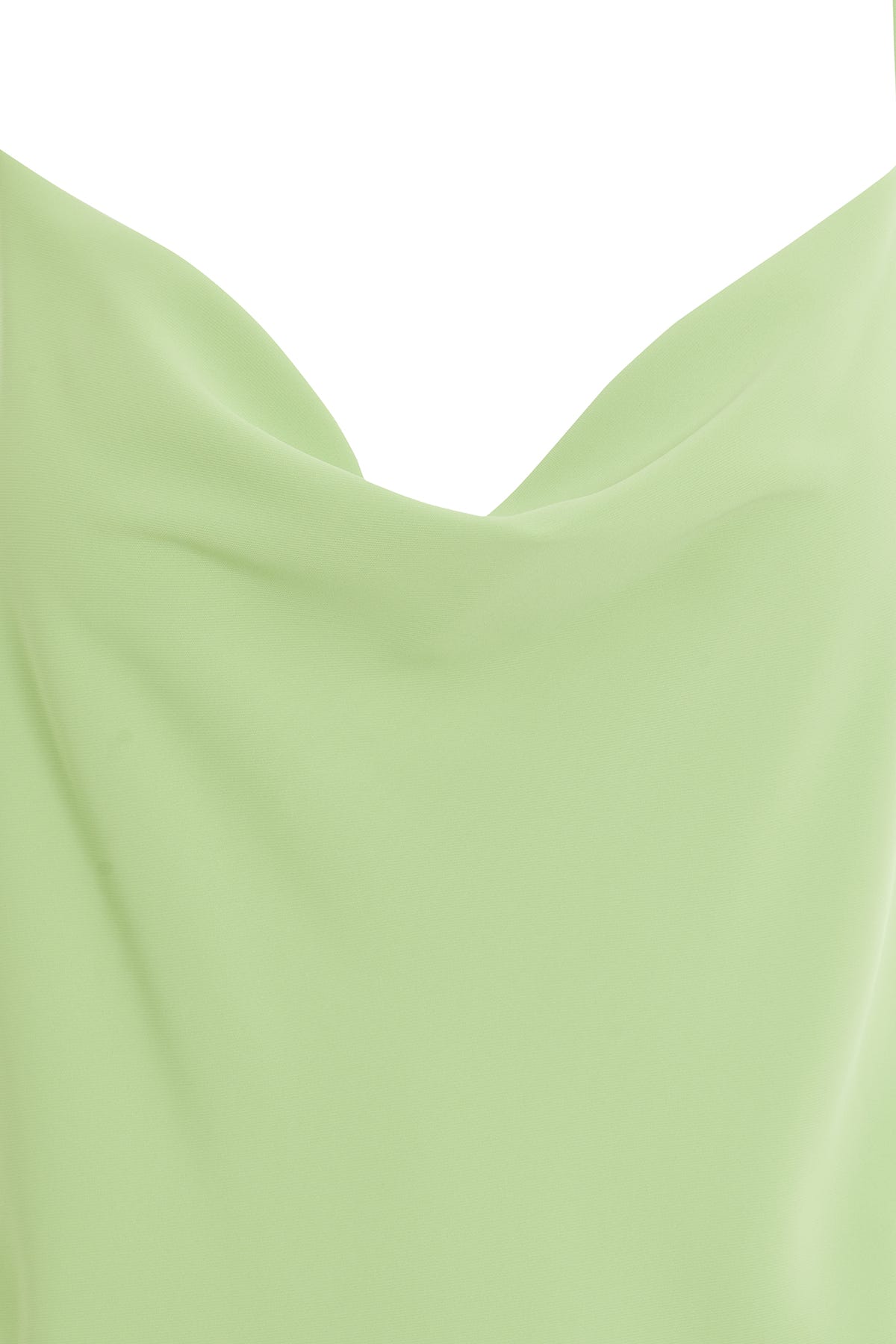 Degaje Yakalı Askılı Koyu Bluz