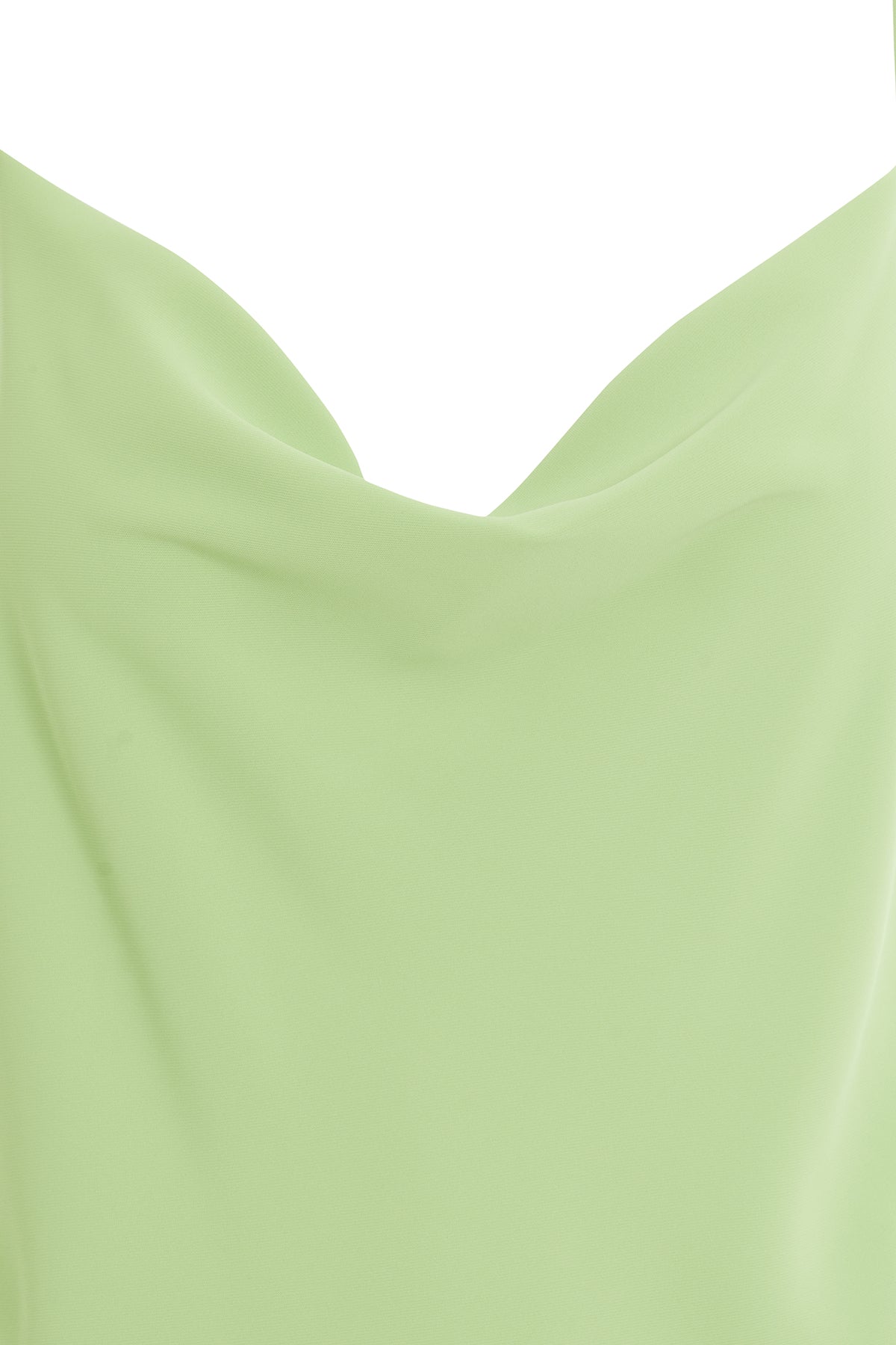 Degaje Yakalı Askılı Koyu Bluz