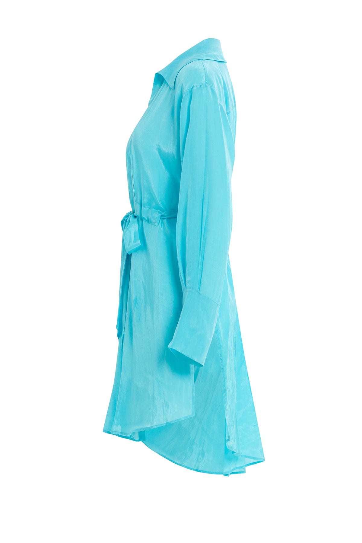 Seyyar Kuşaklı Arkası Uzun Gömlek