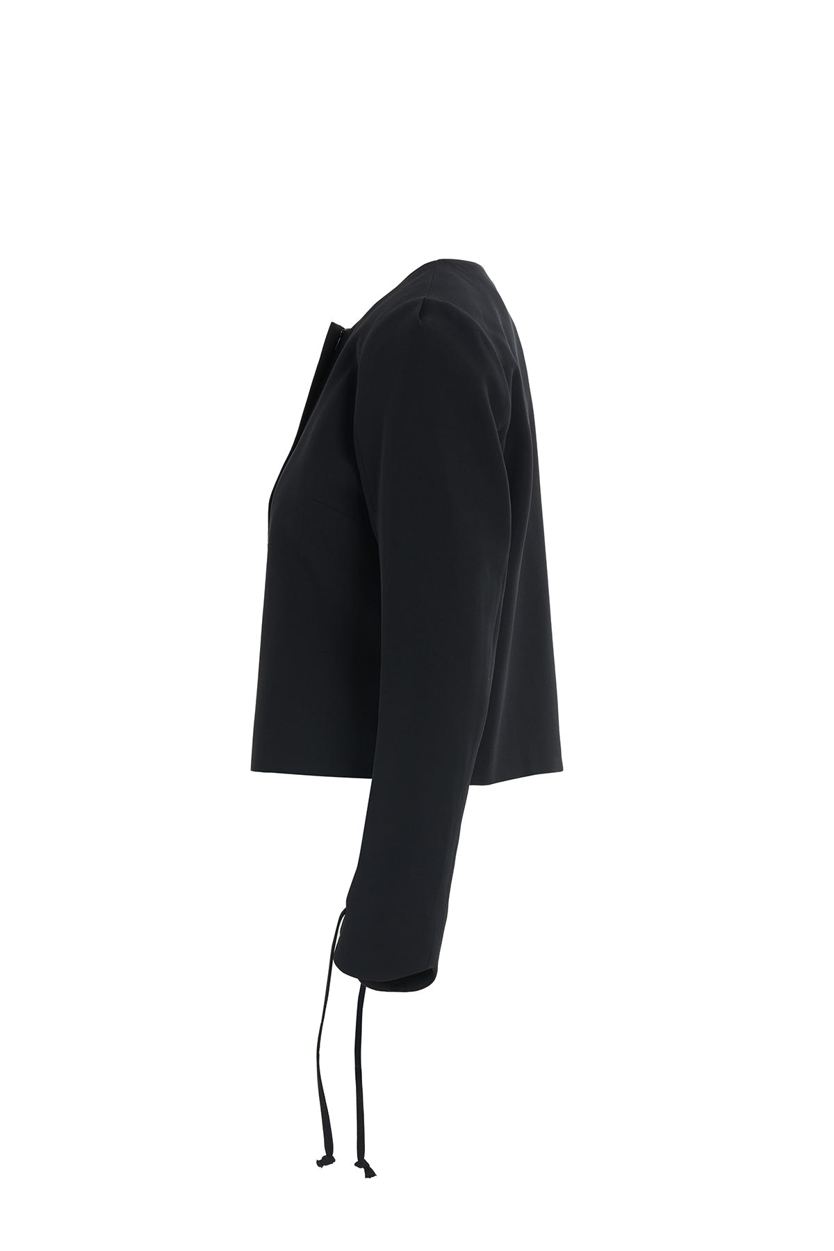 Nakış Ve Bağcık Detaylı Ceket