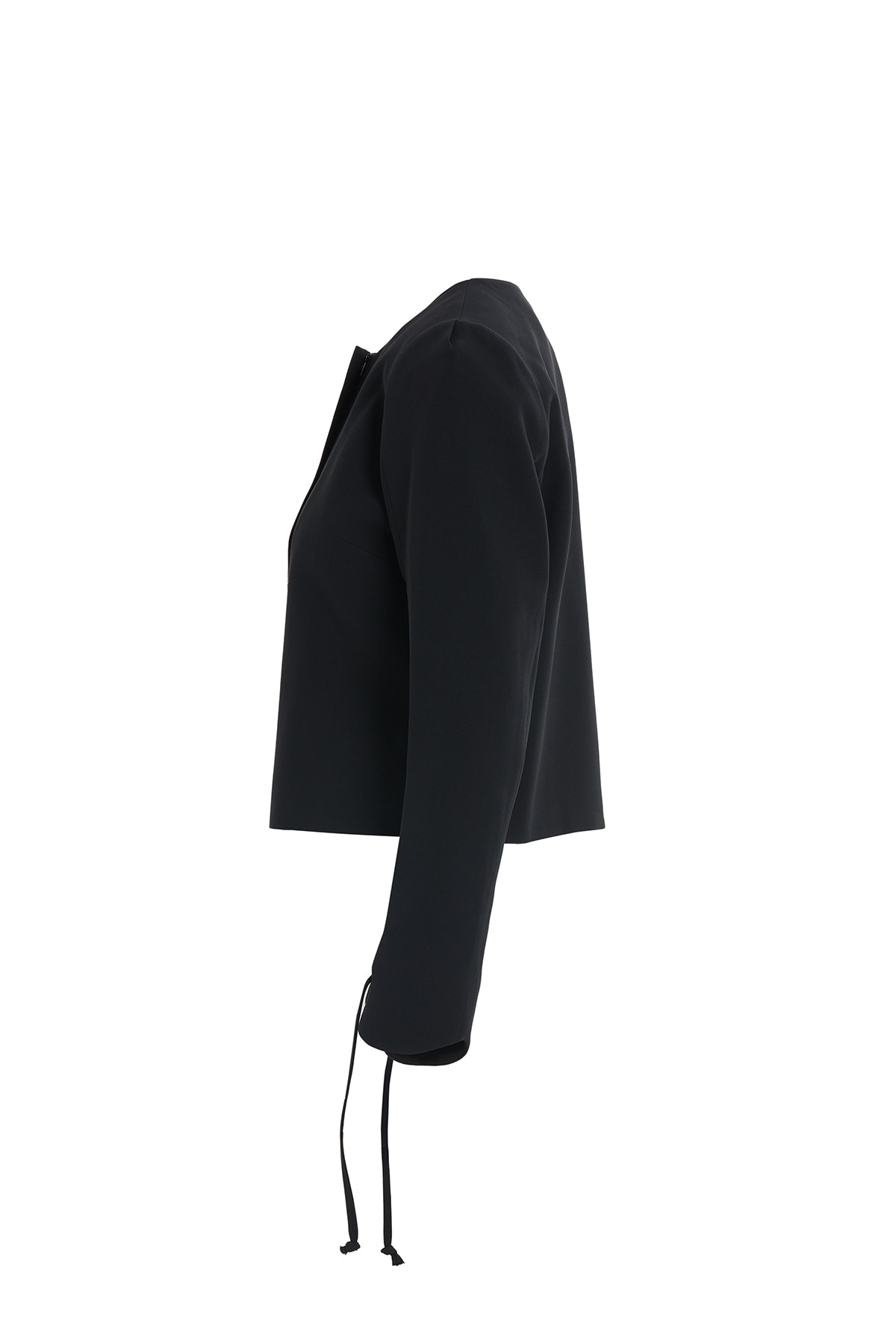 Nakış Ve Bağcık Detaylı Ceket