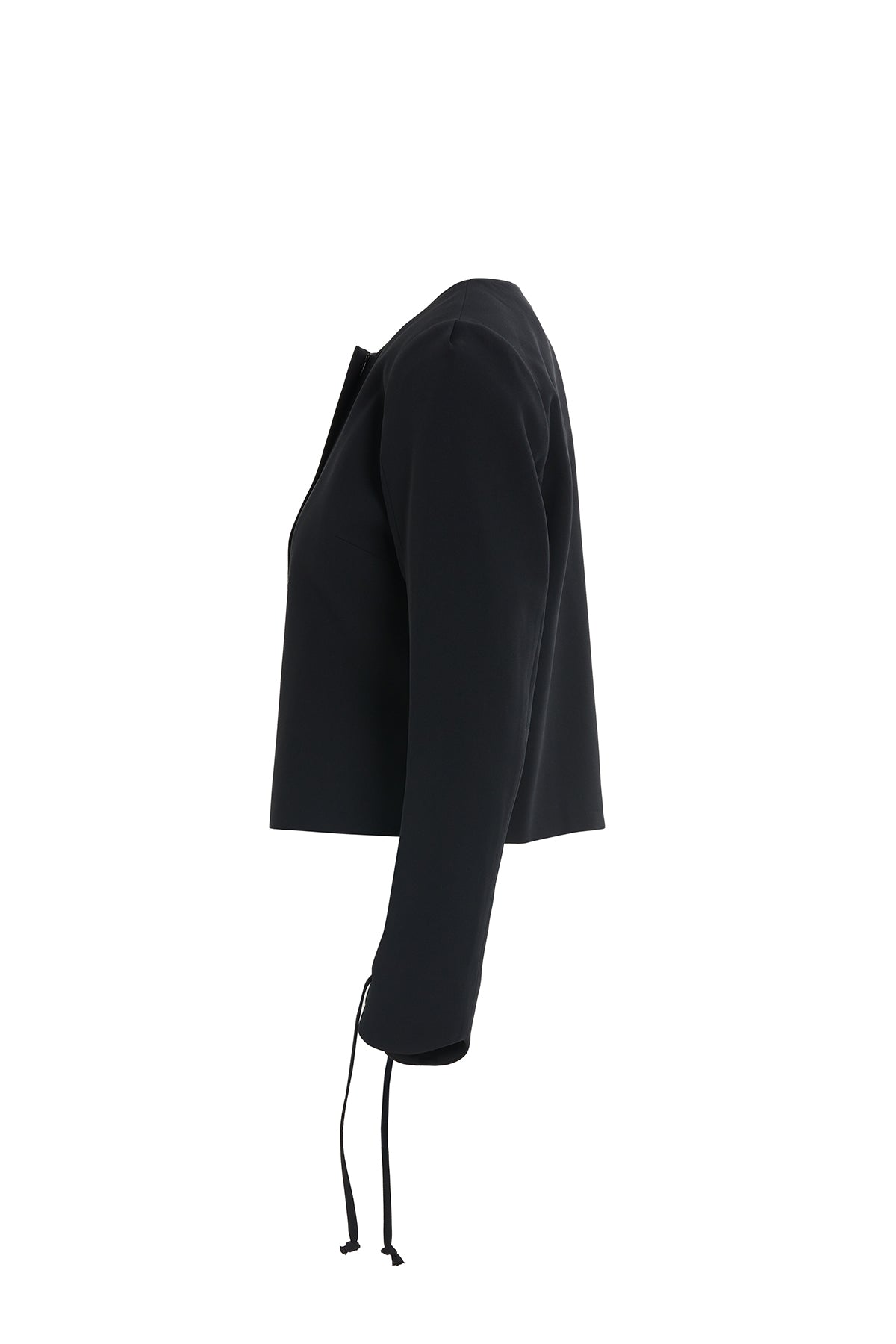 Nakış Ve Bağcık Detaylı Ceket