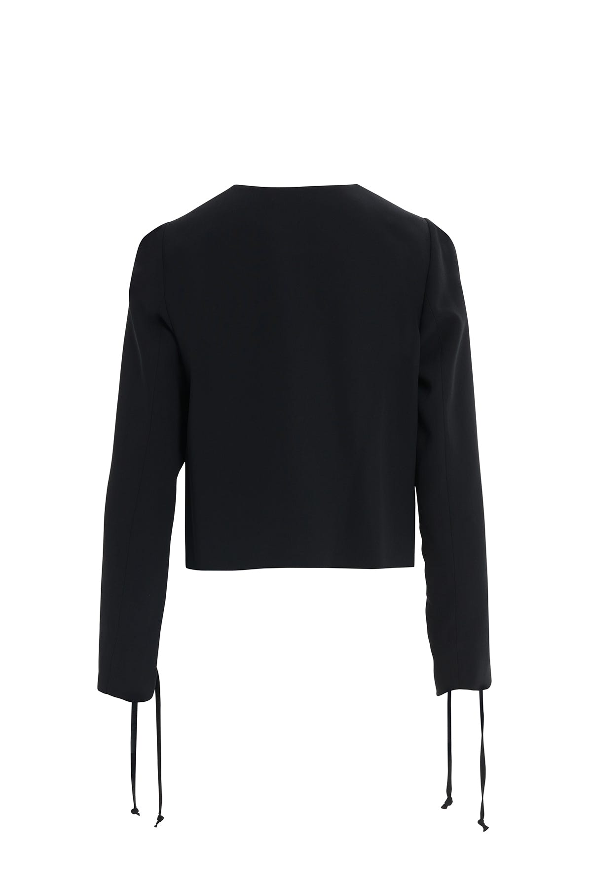 Nakış Ve Bağcık Detaylı Ceket