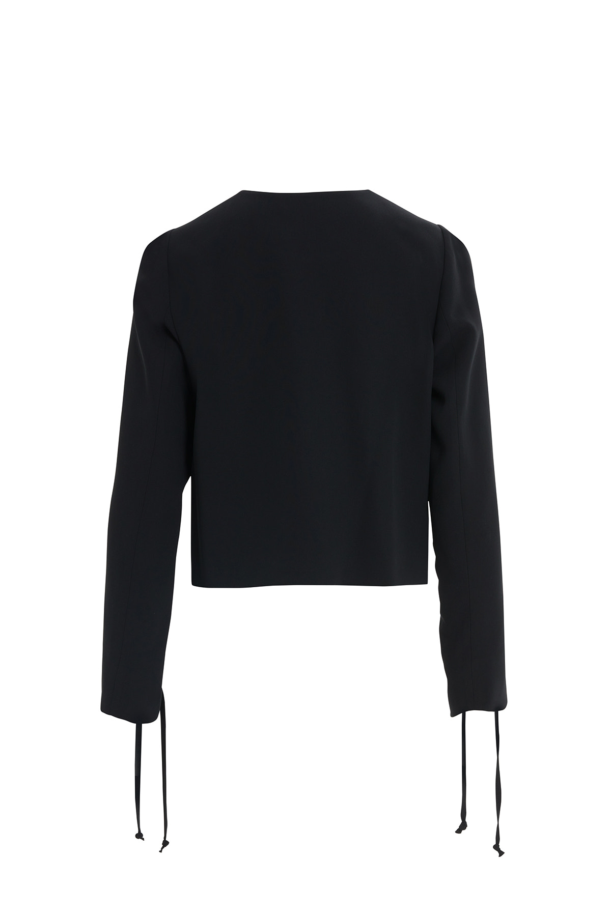 Nakış Ve Bağcık Detaylı Ceket