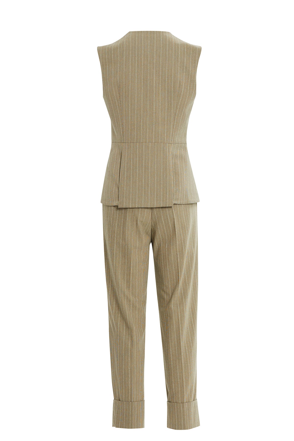 Duble Paça Pantolonlu Kadın Takım