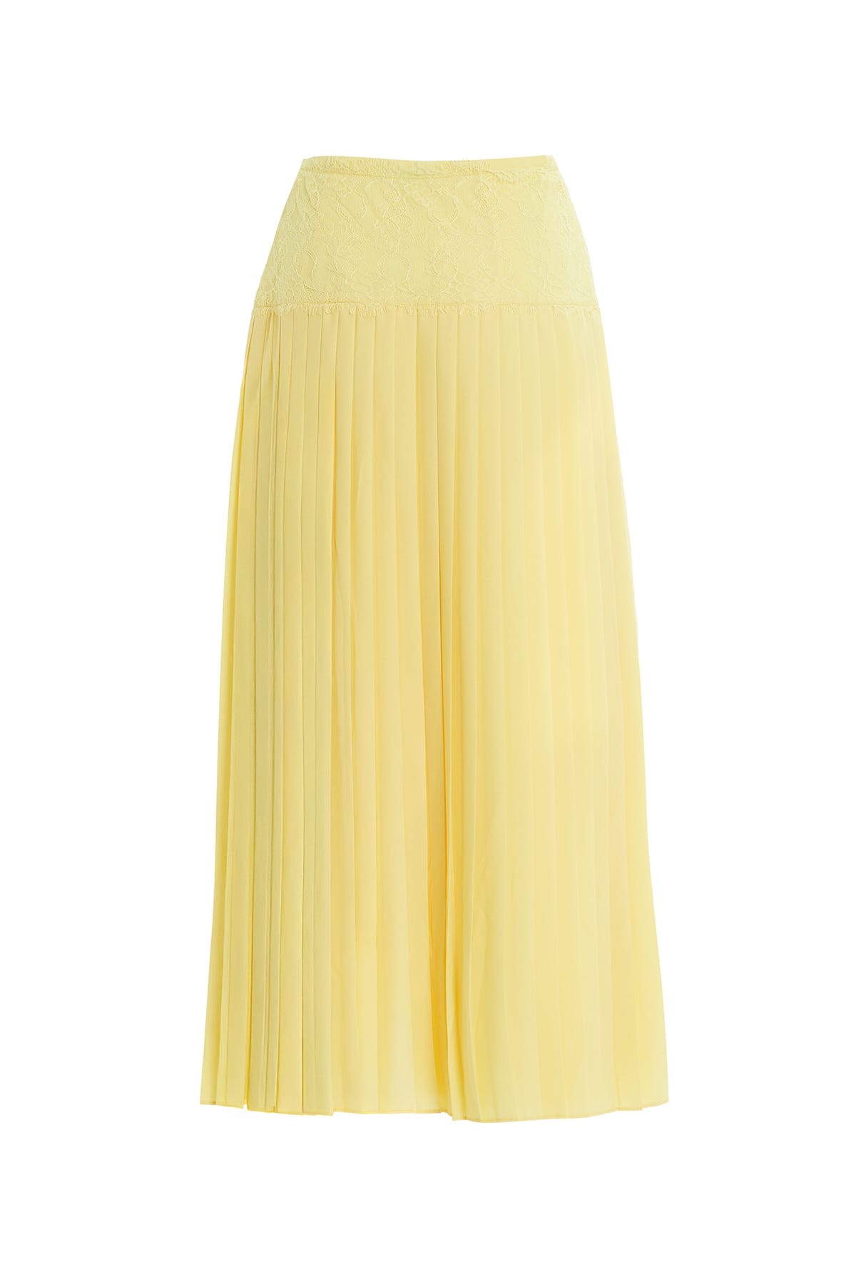 Beli İşlemeli Uzun Etek