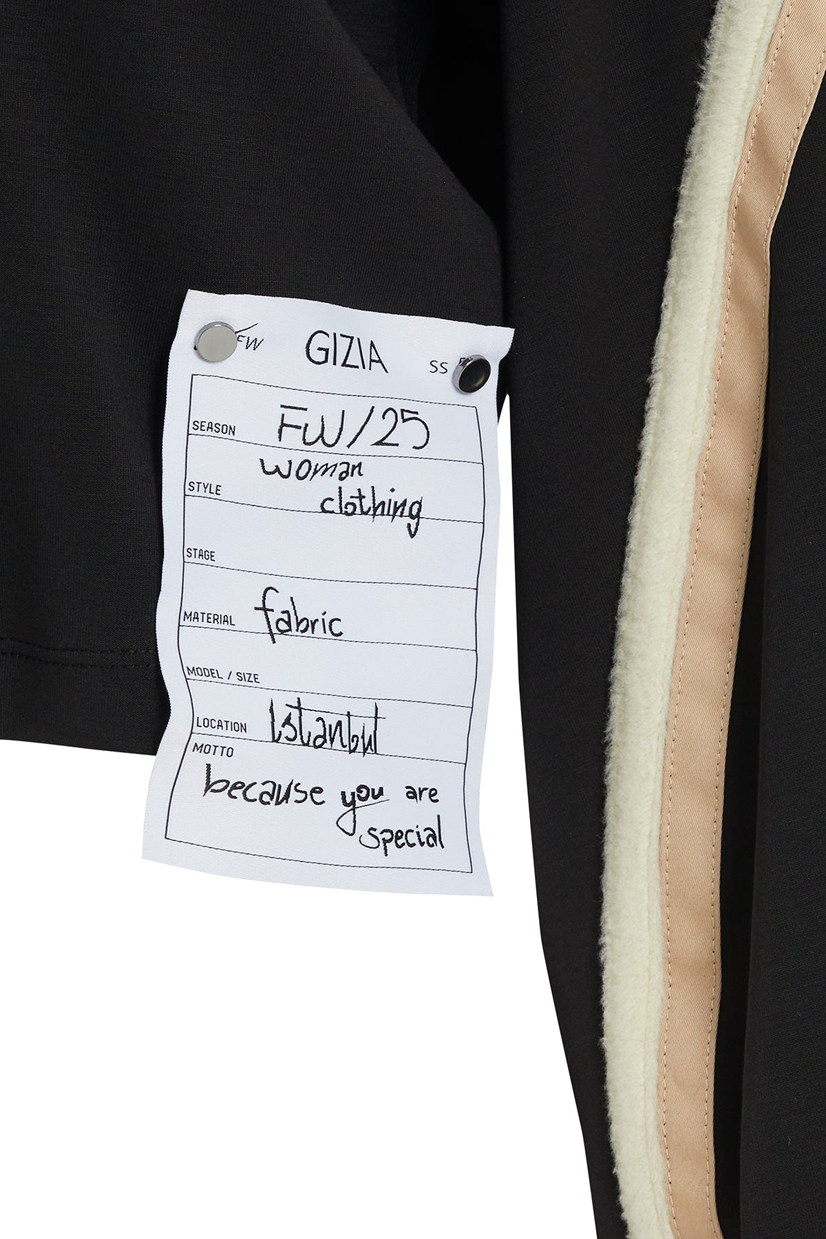 Şerit Detaylı Rahat Kesim Sweatshirt