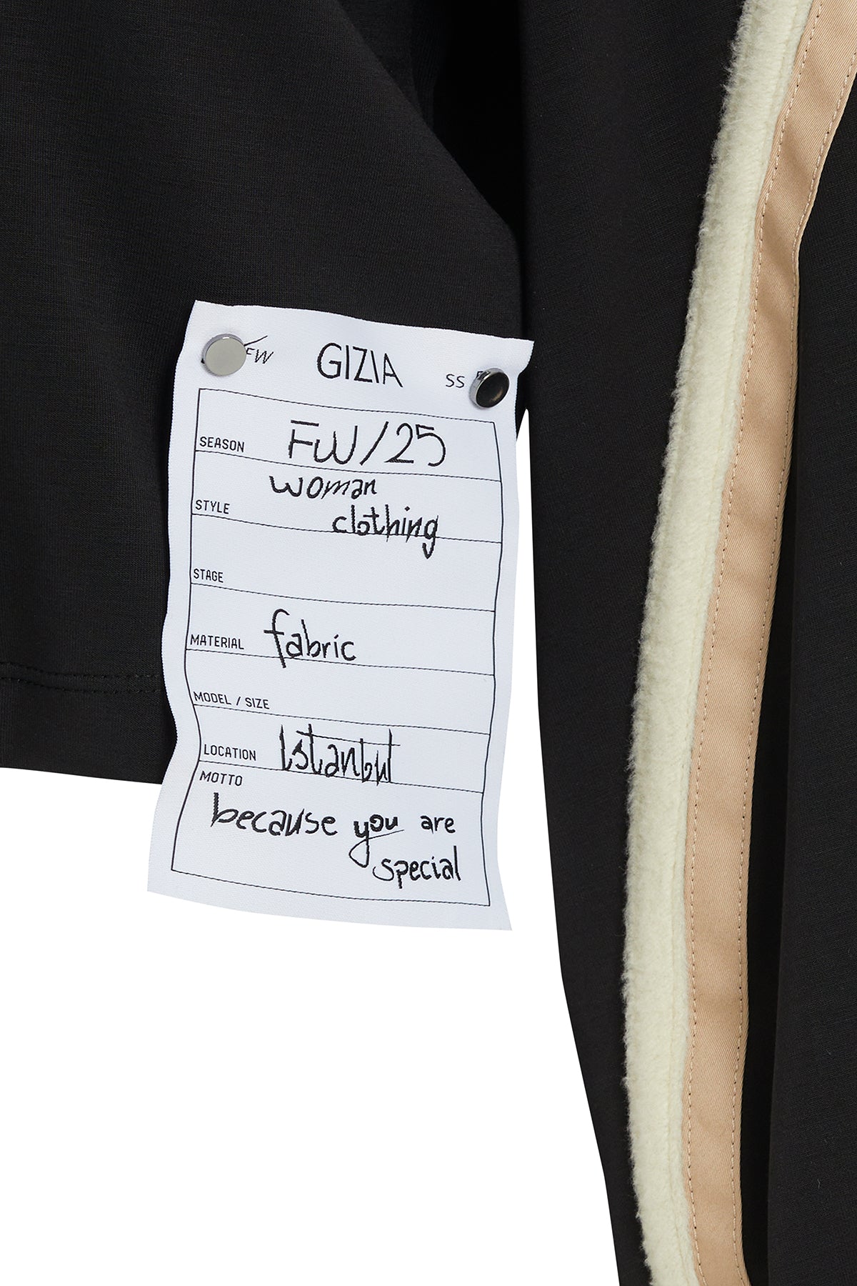 Şerit Detaylı Rahat Kesim Sweatshırt