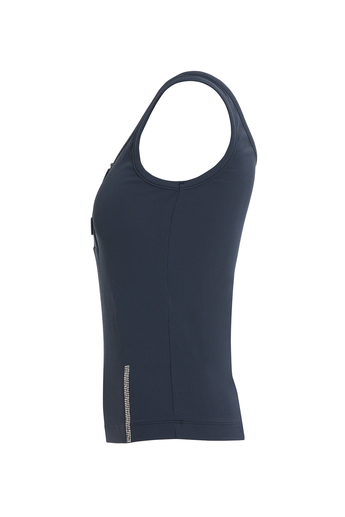 Düğme Detaylı Askılı Bluz