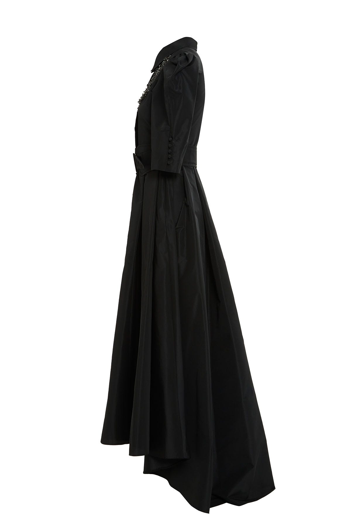 Truvakar Omuz Büzgülü Maxi Elbise