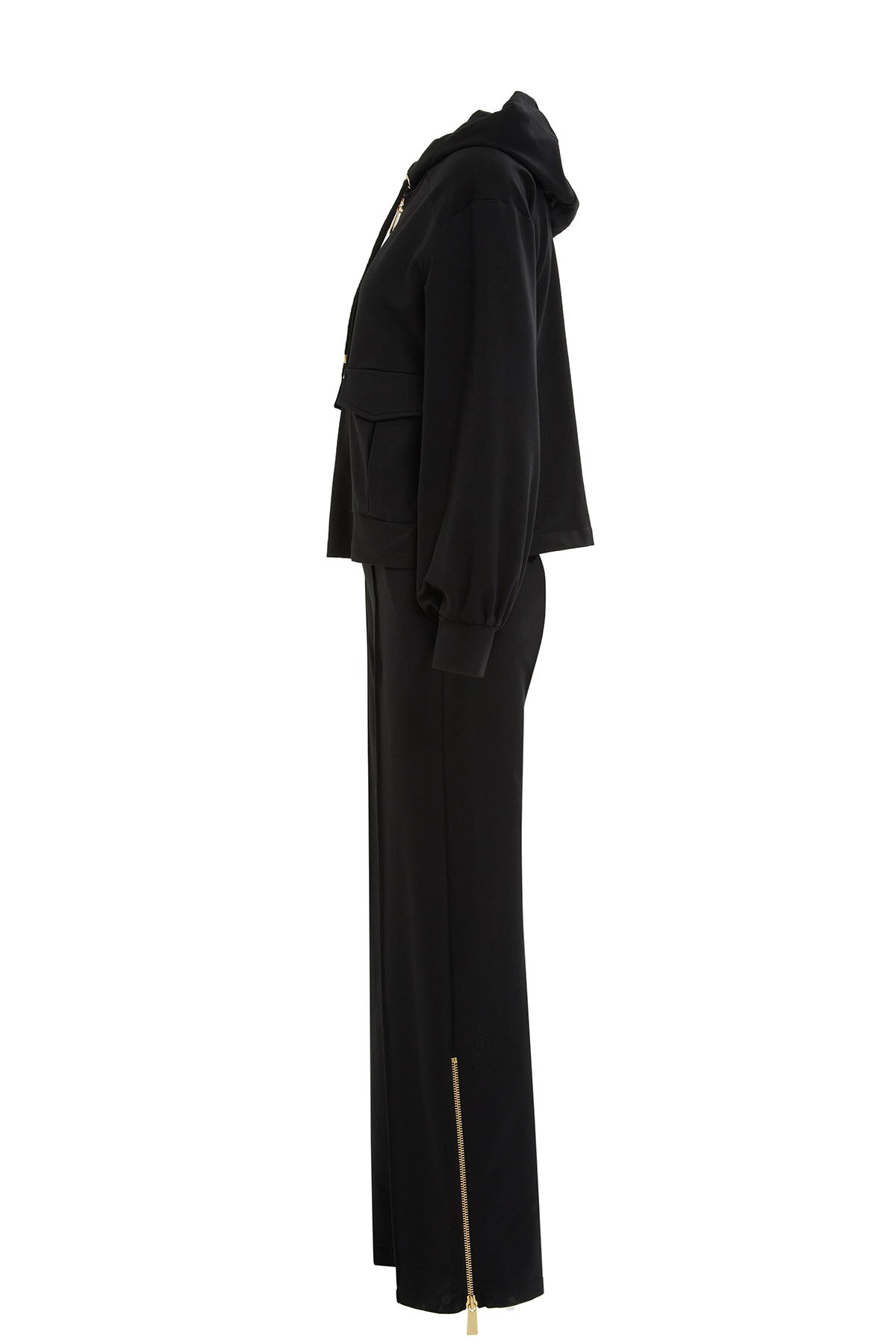 Kapüşonlu Ve Cep Detaylı Eşofman Takımı