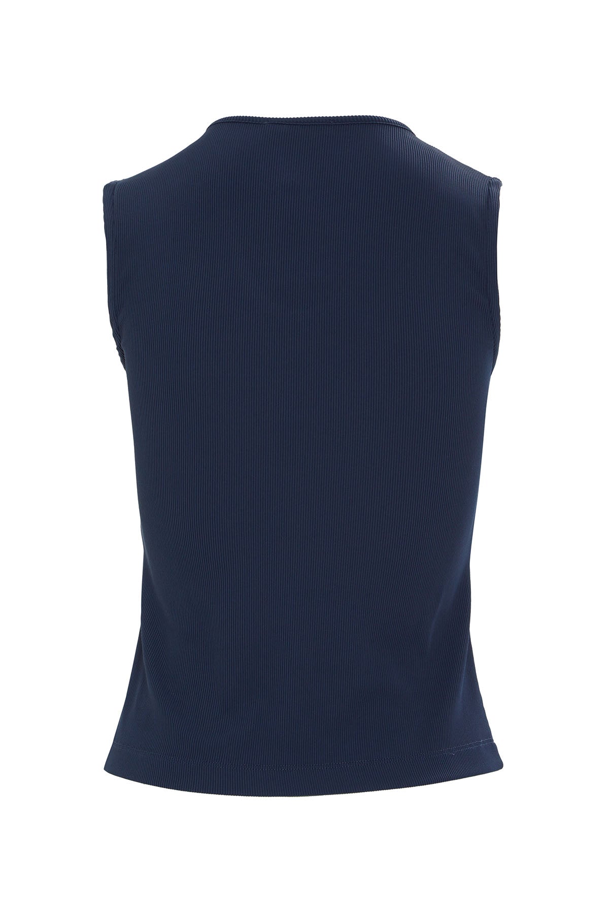 Yaka Aksesuar Detaylı Kolsuz Bluz