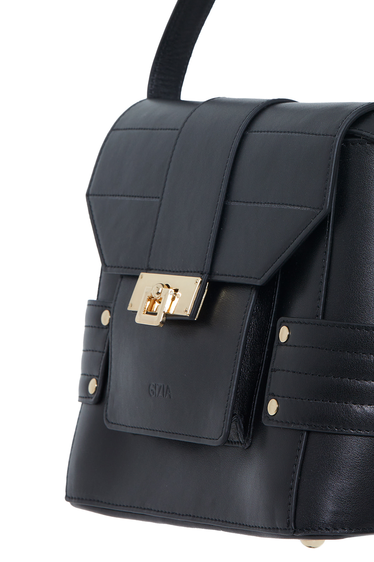 Çıkarılabilir Ve Ayarlanabilir Uzun Saplı Deri Çanta