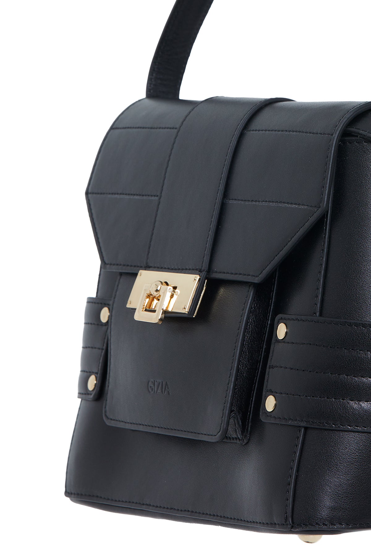 Çıkarılabilir Ve Ayarlanabilir Uzun Saplı Deri Çanta