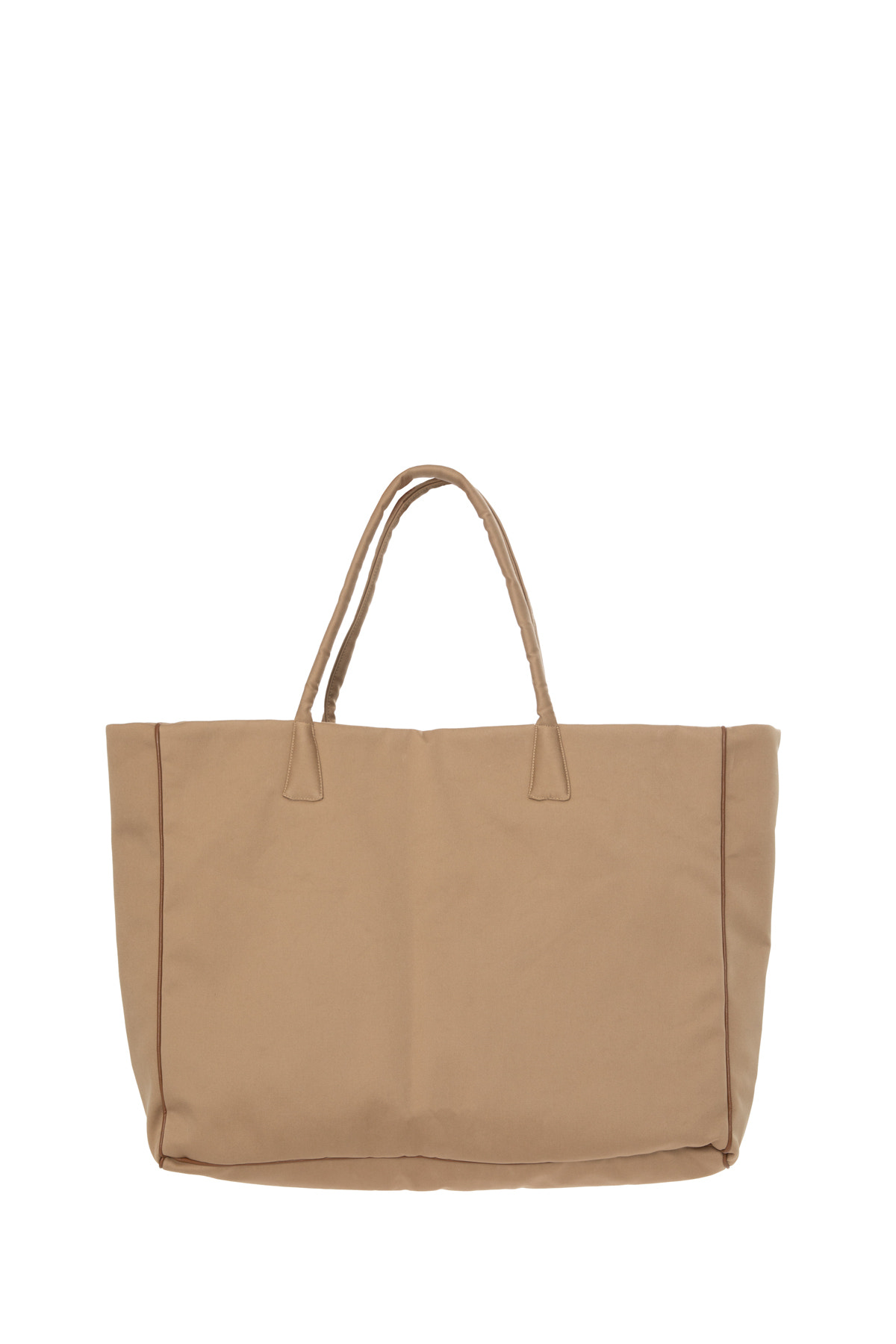 Logo Detaylı Kahve El Çantası