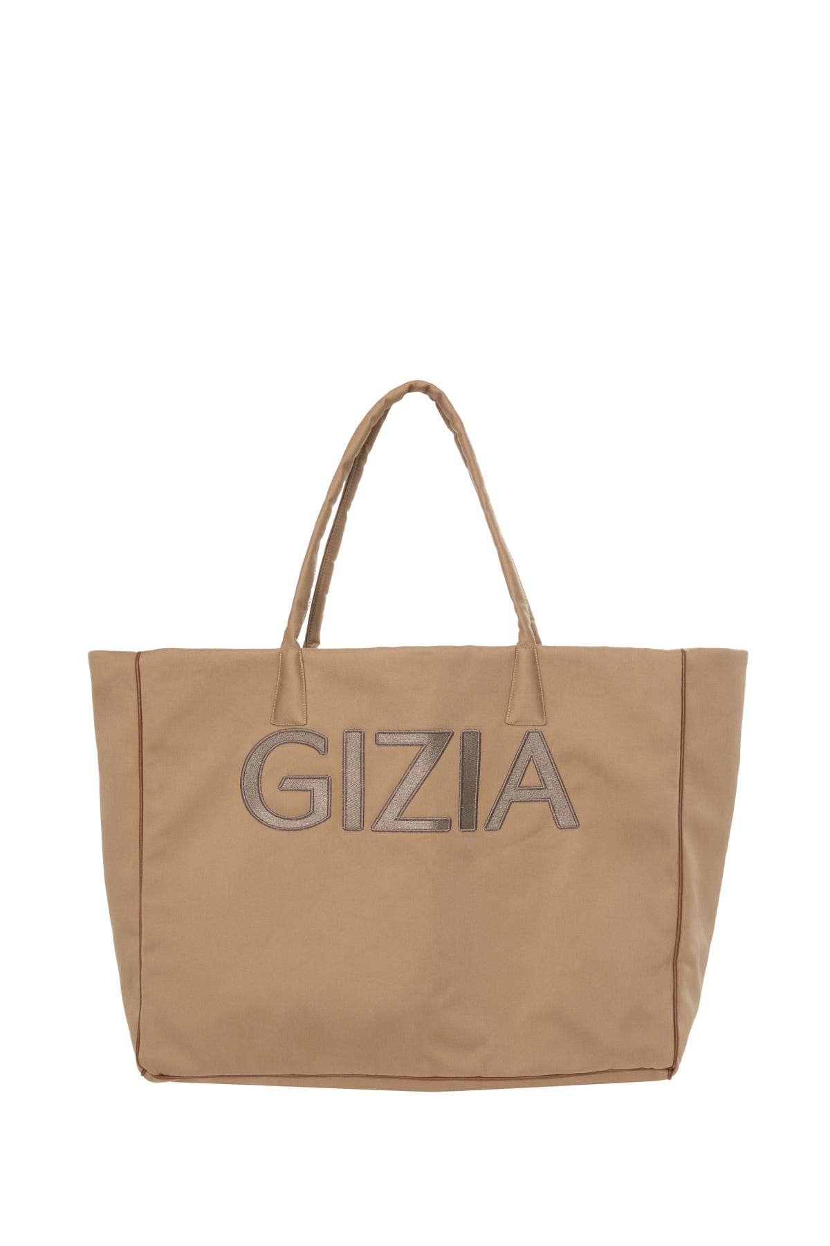 Logo Detaylı Kahve El Çantası