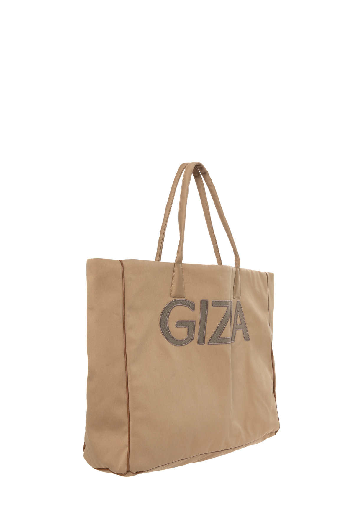 Logo Detaylı Kahve El Çantası