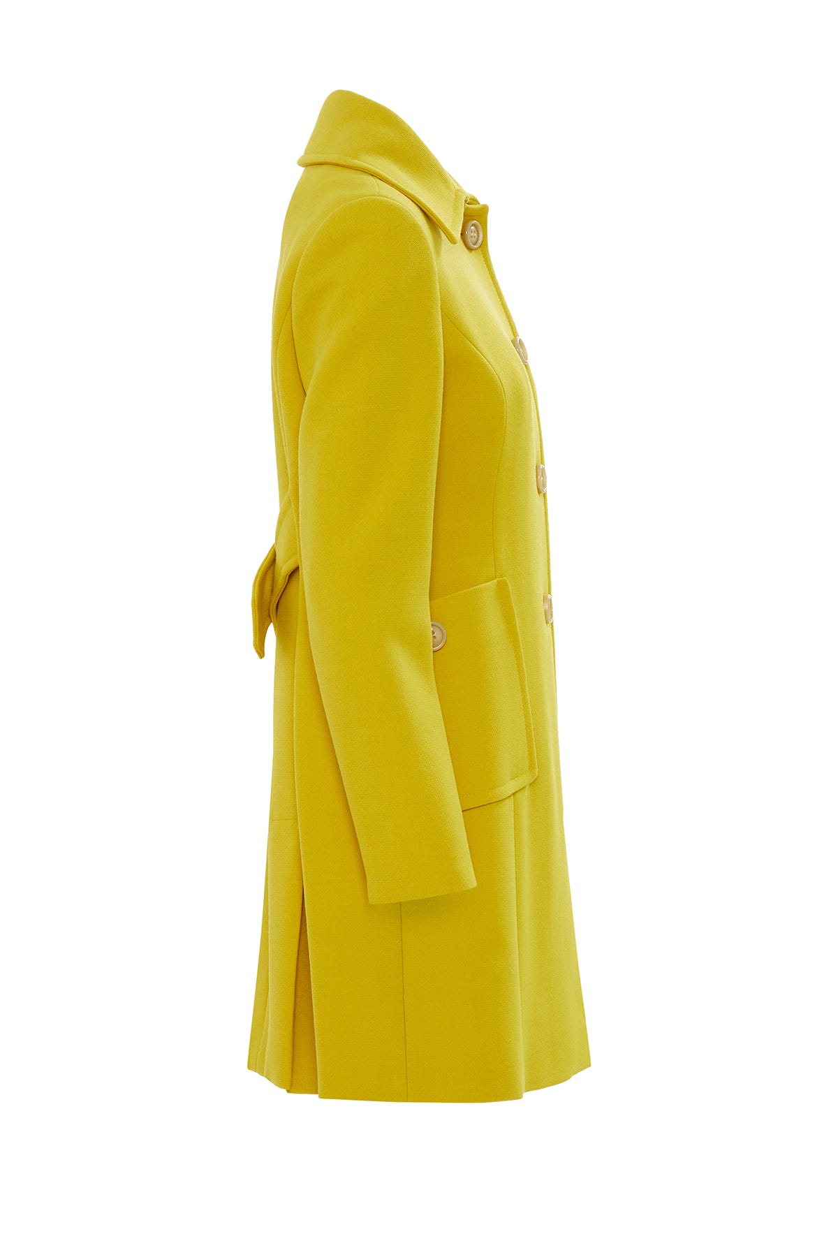 Gömlek Yaka Yırtmaçlı Kaban