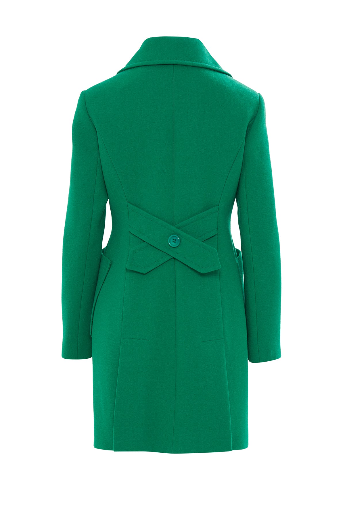 Gömlek Yaka Yırtmaçlı Kaban