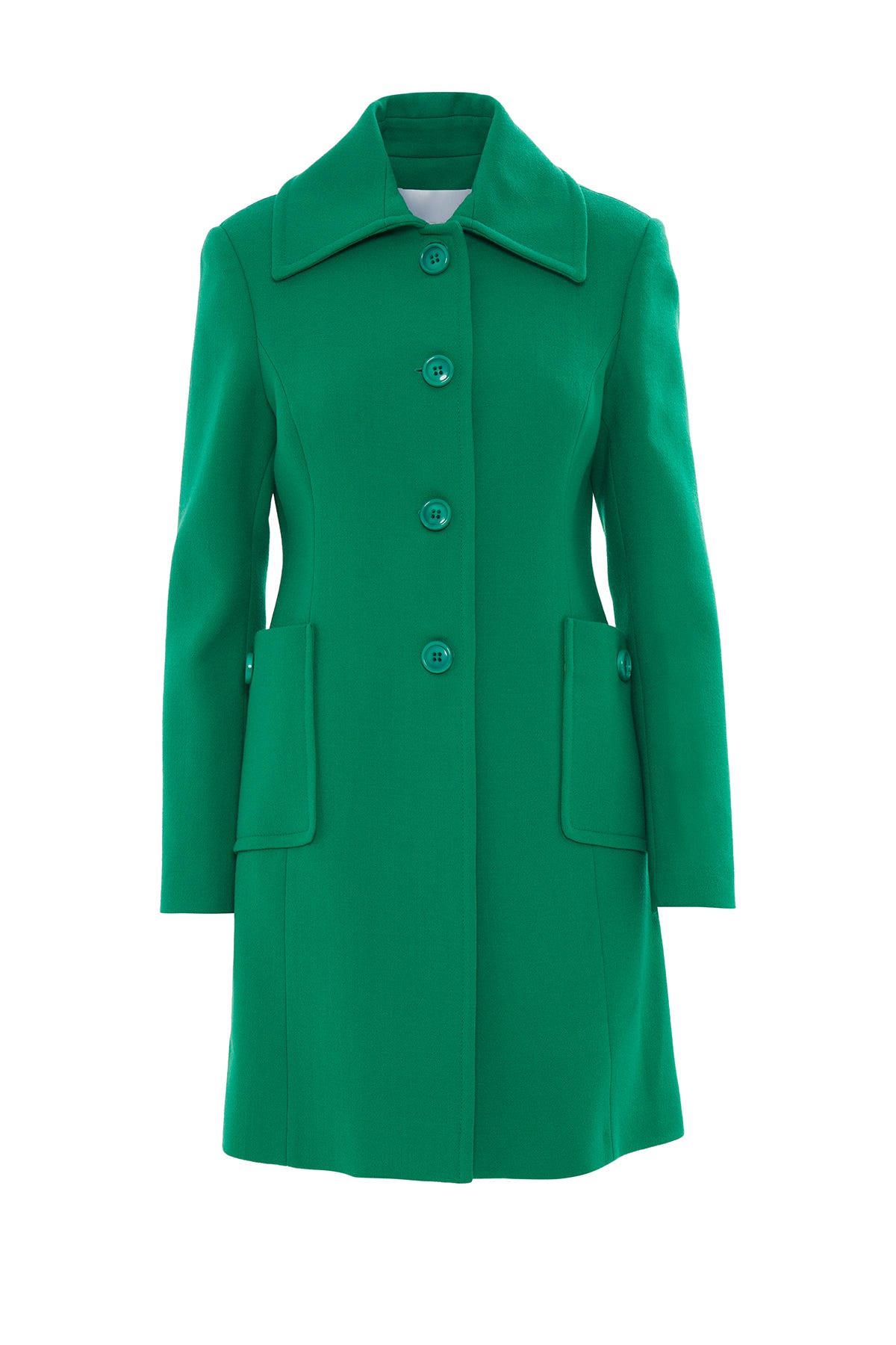 Gömlek Yaka Yırtmaçlı Kaban