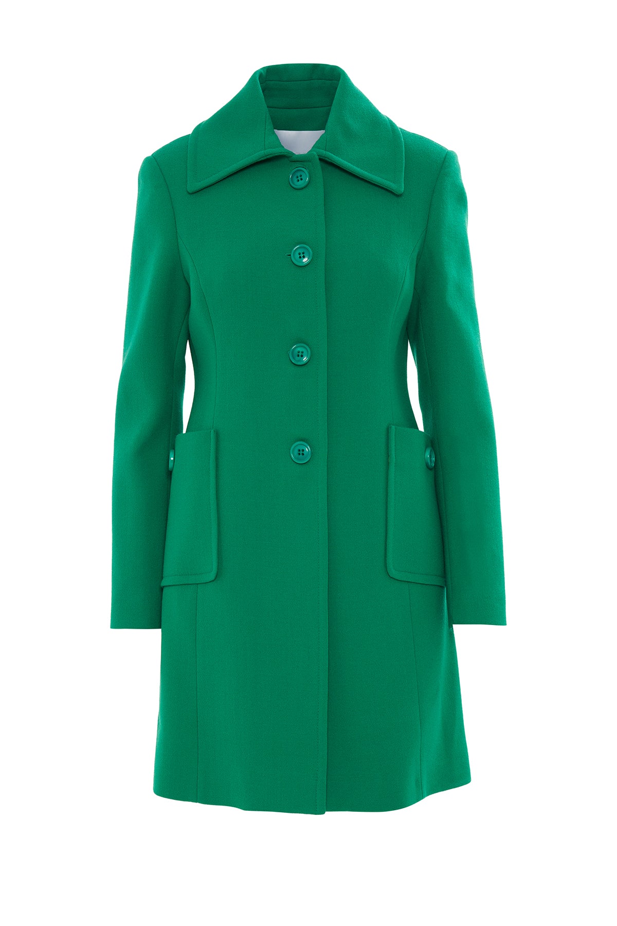 Gömlek Yaka Yırtmaçlı Kaban