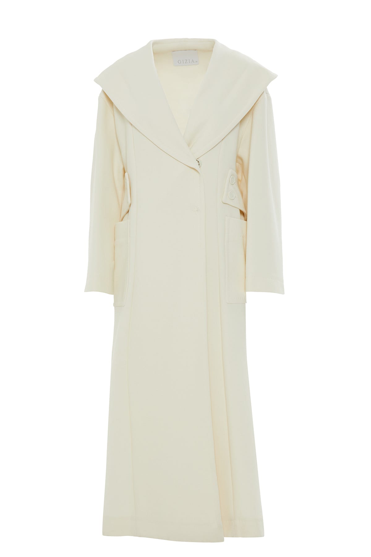 Geniş Kapüşonlu Kaban