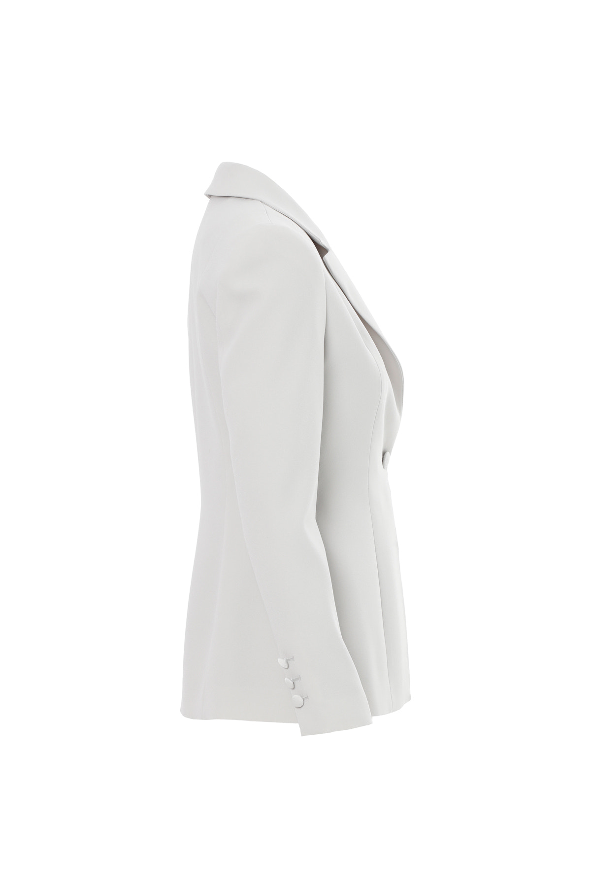 Önü Bant Detaylı Ceket