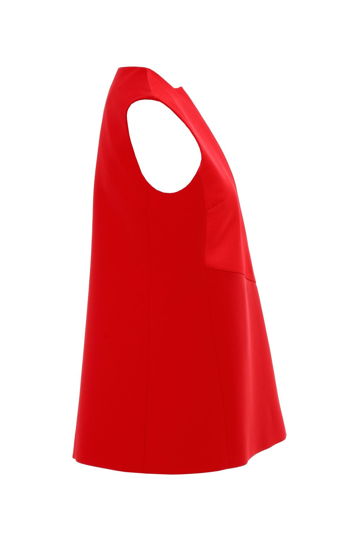 V Yakalı Astarlı Yelek