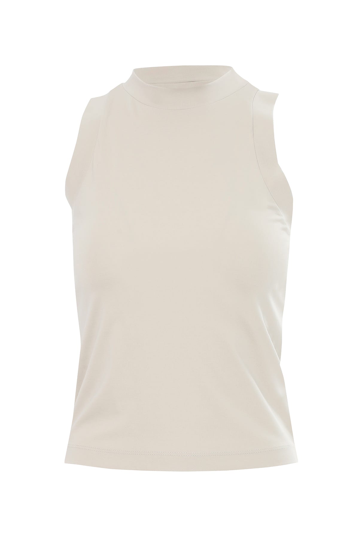 Bisiklet Yaka Kolsuz Basic Bluz