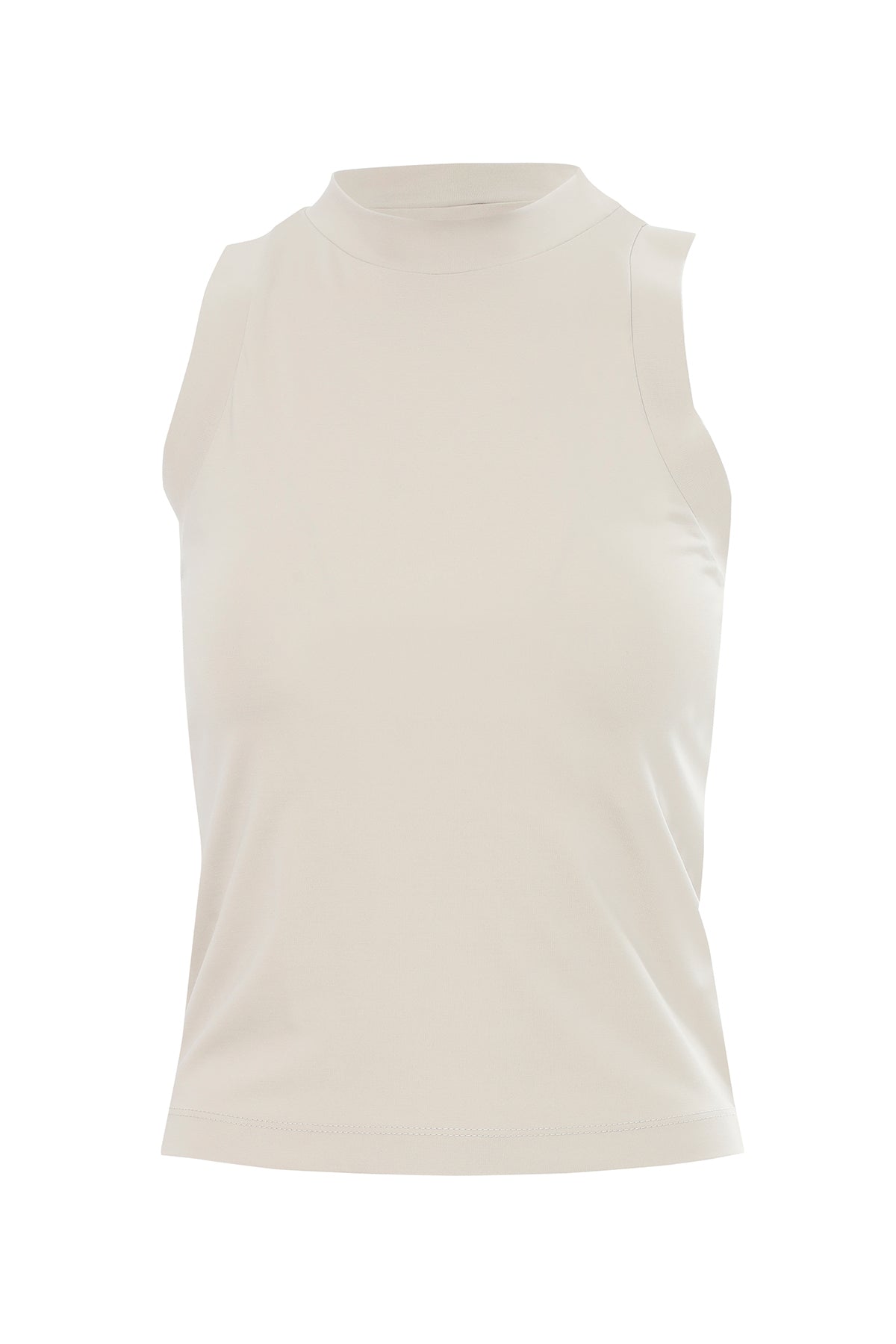 Bisiklet Yaka Kolsuz Basic Bluz