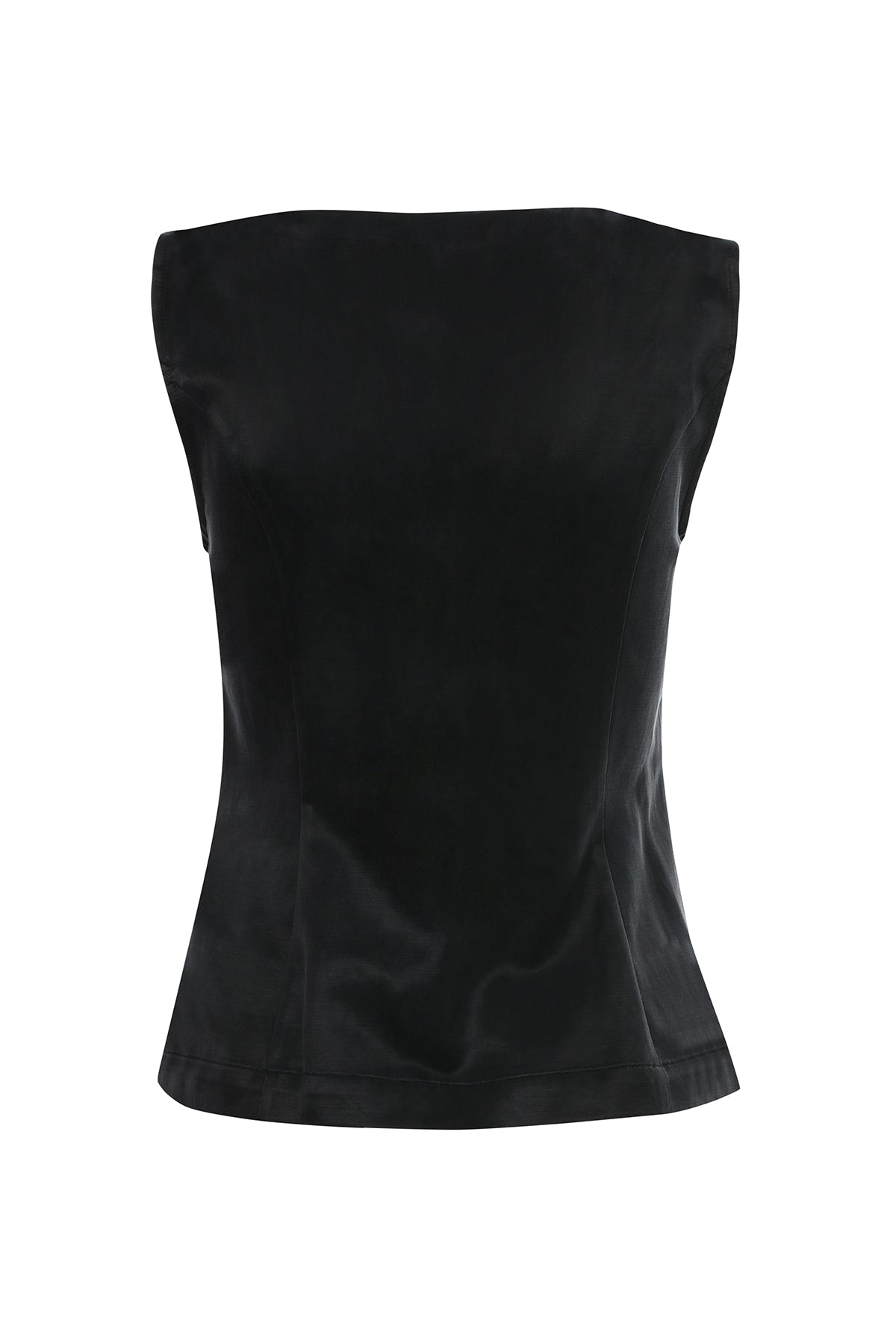 Süs Cepli Kolsuz Bluz