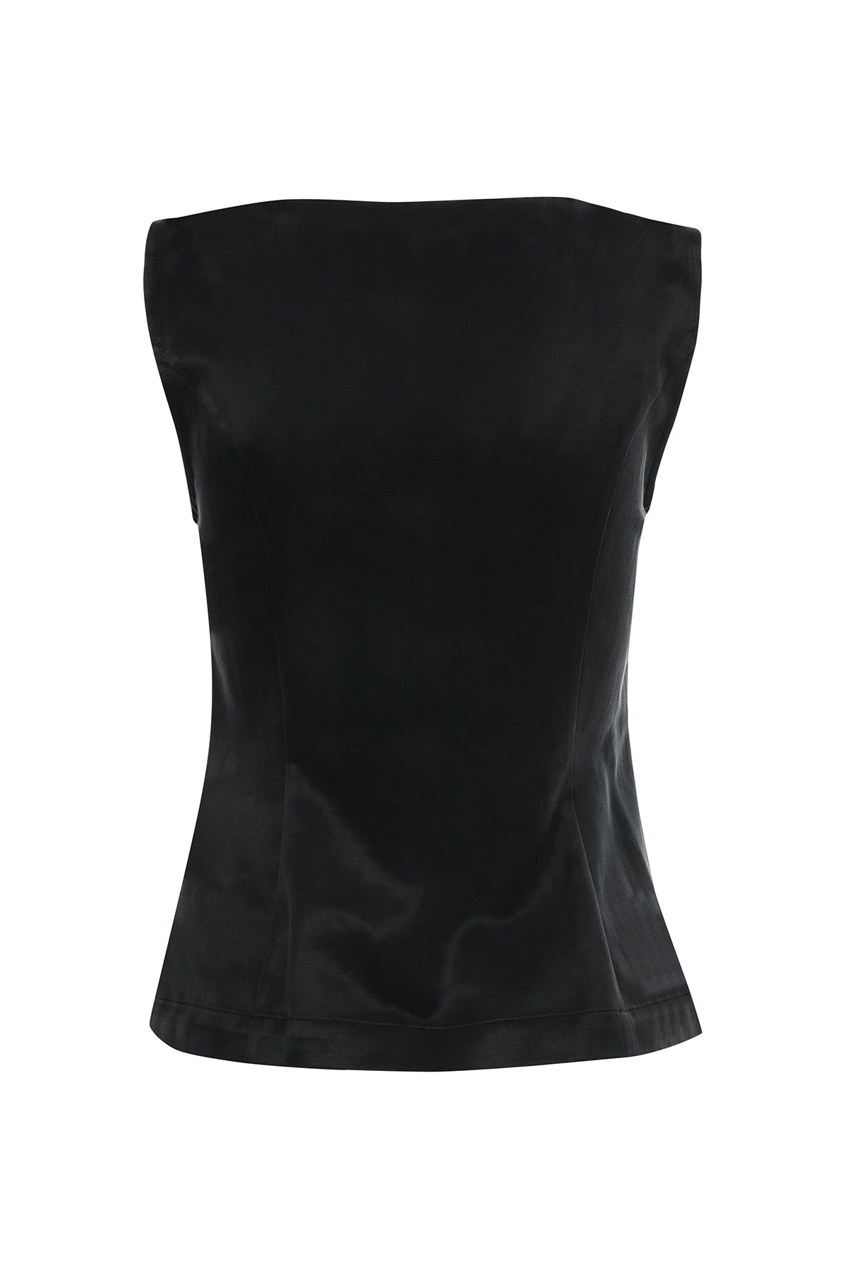 Süs Cepli Kolsuz Bluz