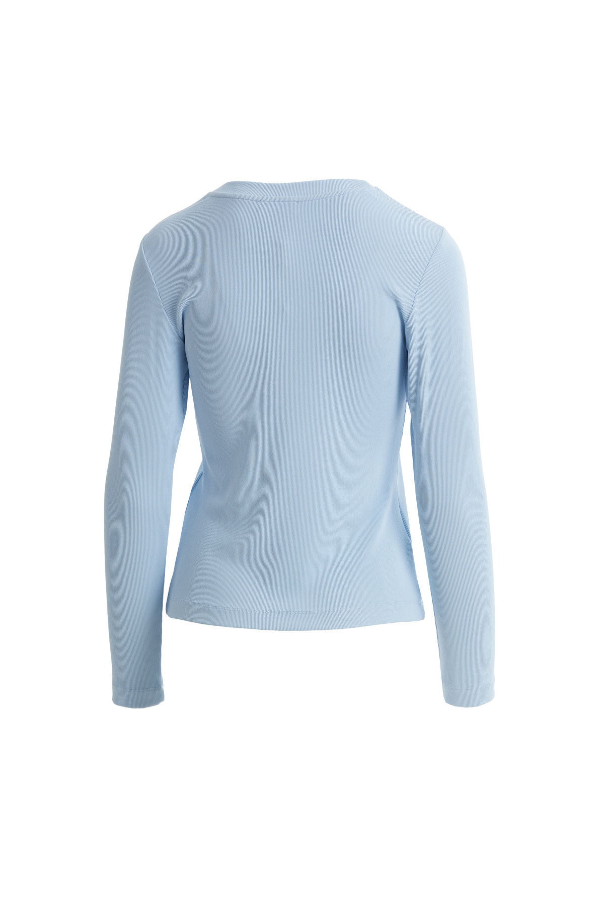 Taş Detaylı Mavi Bluz