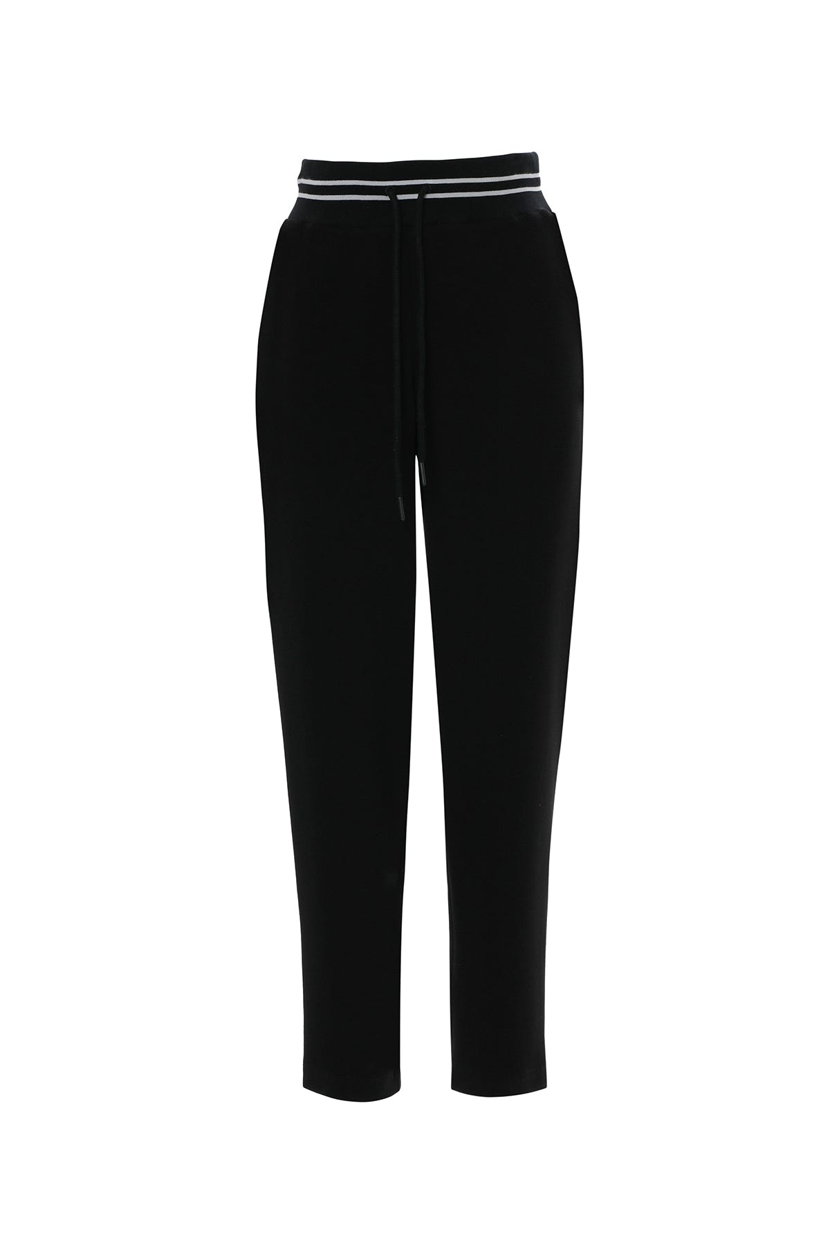 Beli Ribana Detaylı Havuç Form Eşofman Altı