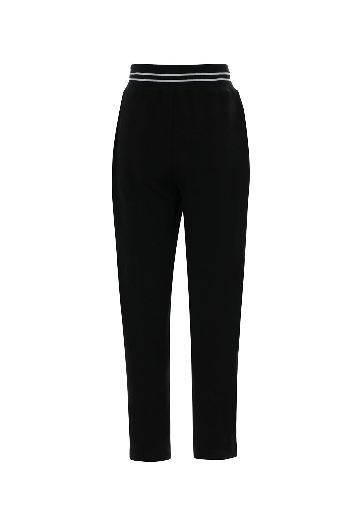 Beli Ribana Detaylı Havuç Form Eşofman Altı