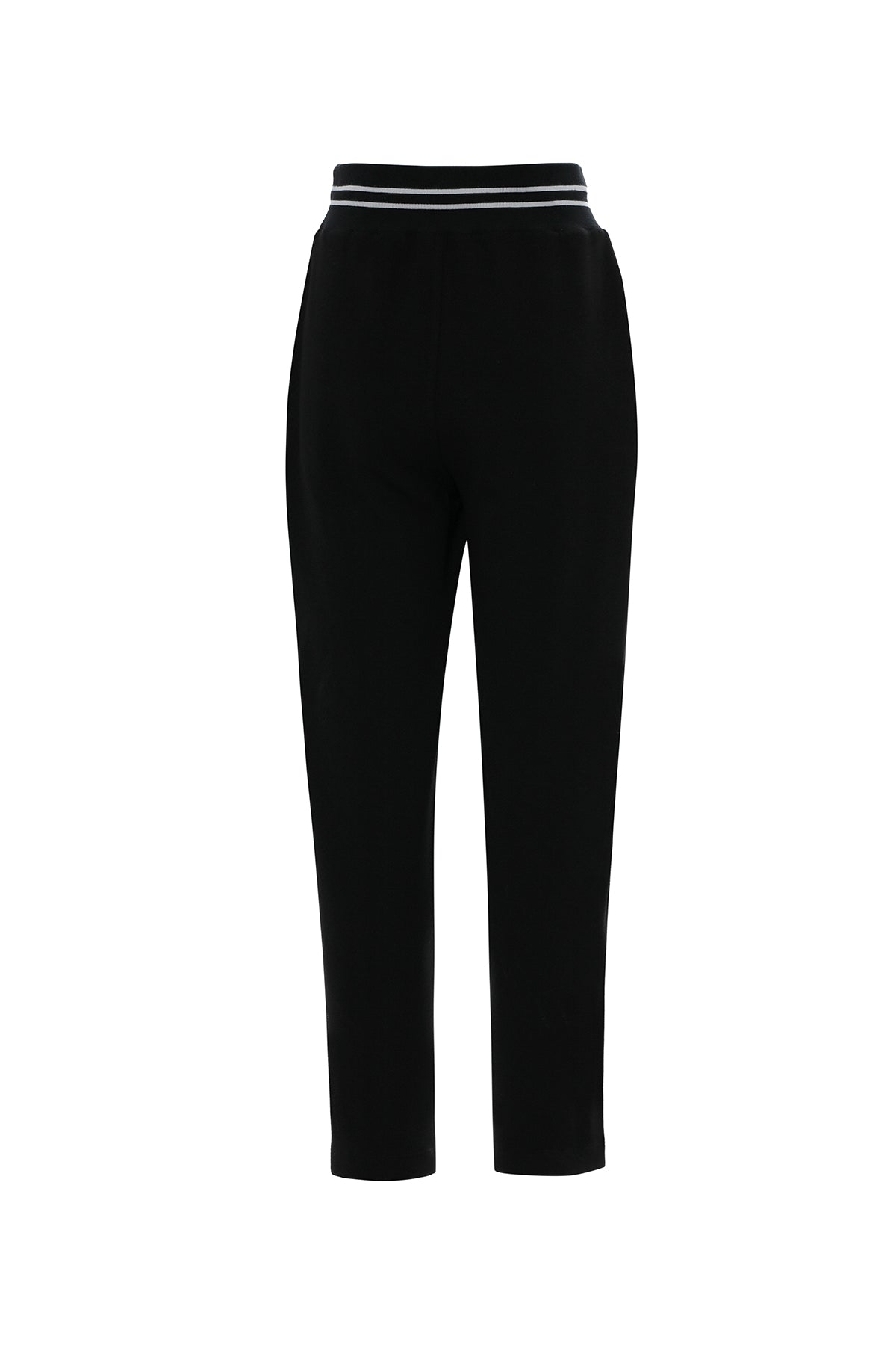 Beli Ribana Detaylı Havuç Form Eşofman Altı